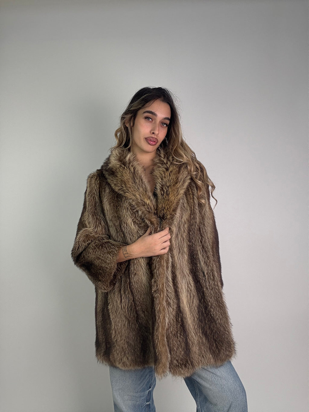 Giacca in marmotta N368