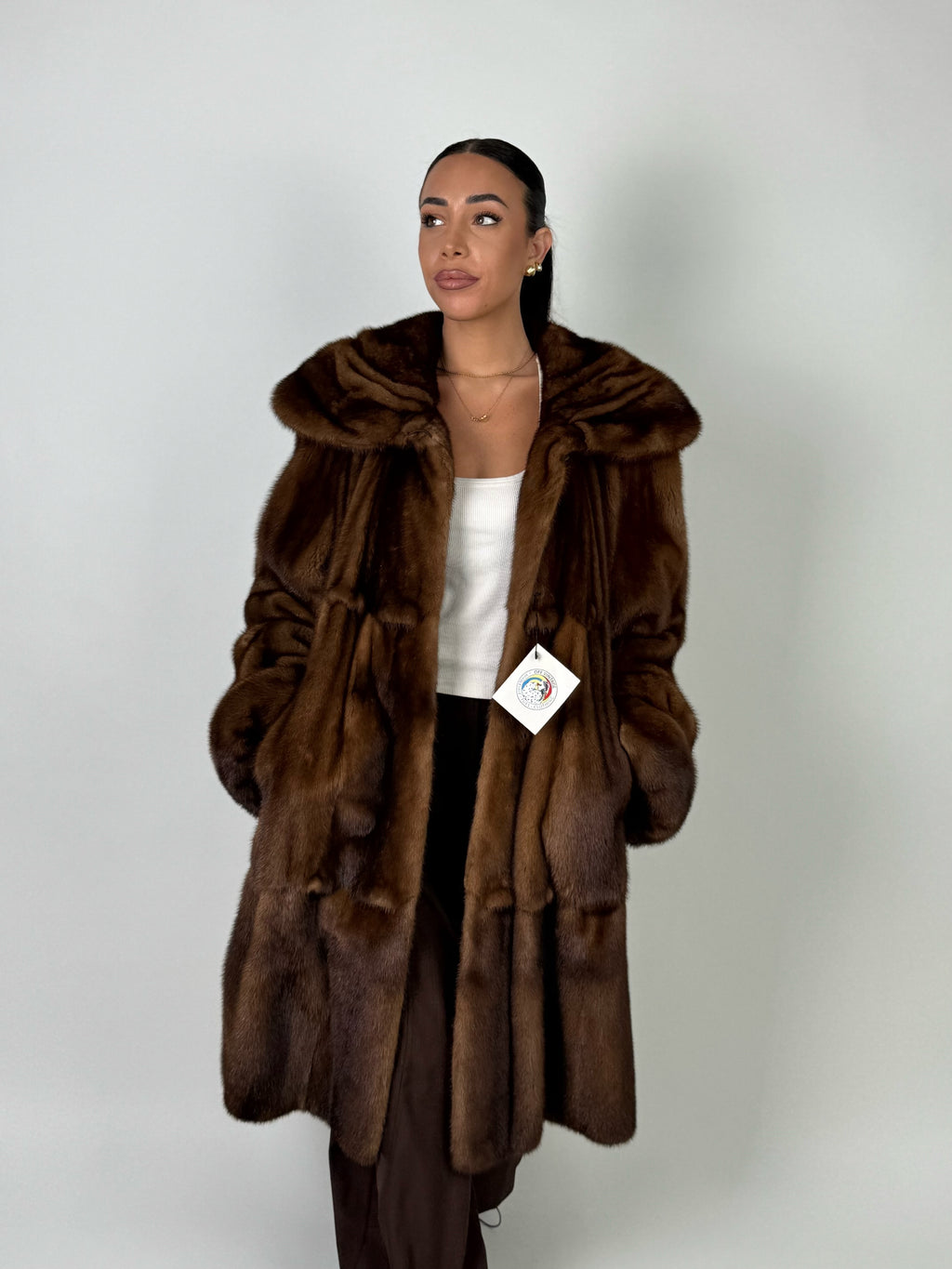 Cappotto in visone N527