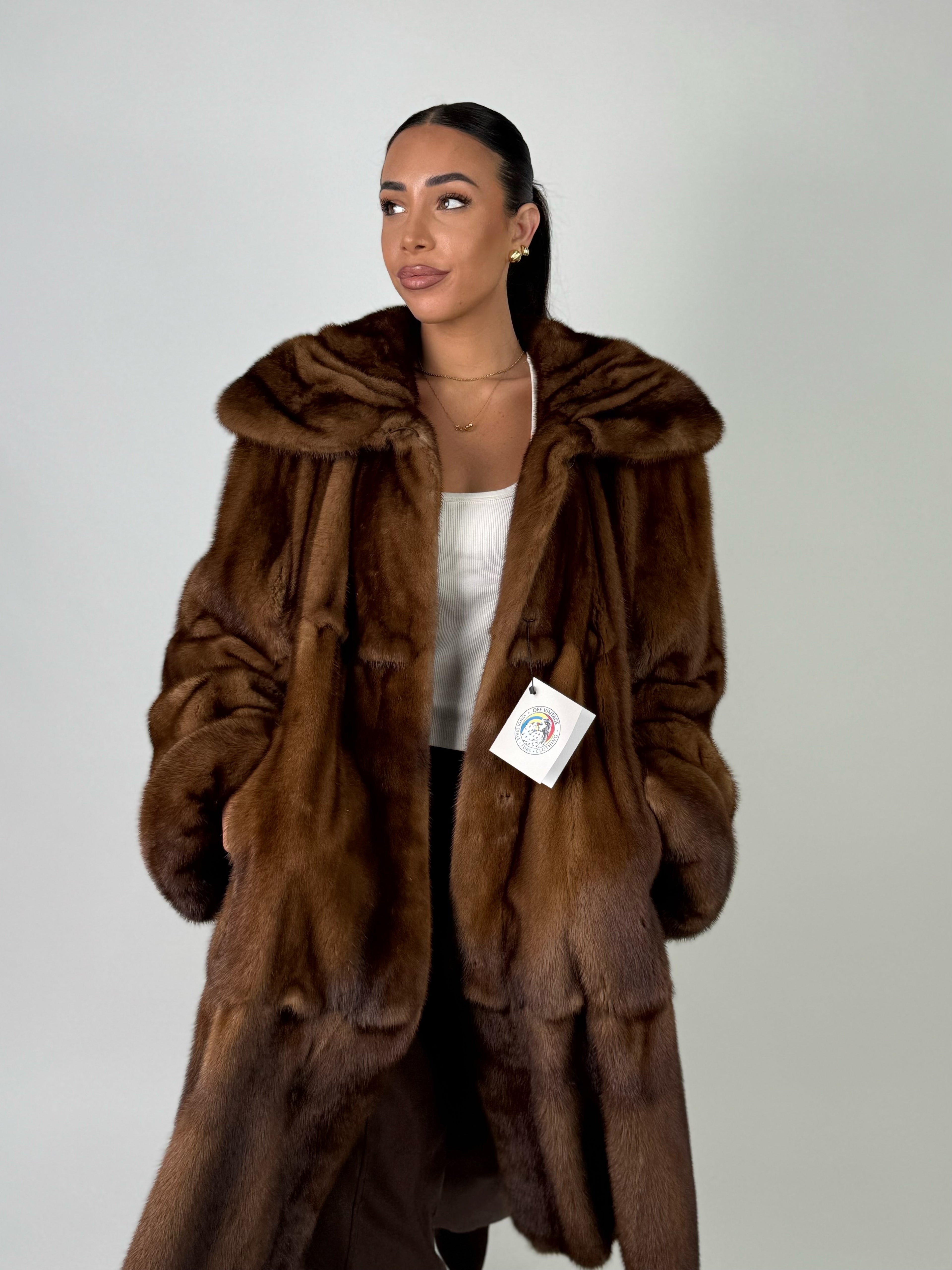Cappotto in visone N527