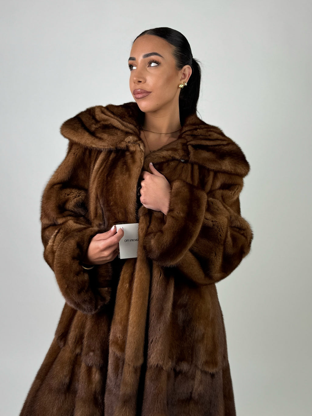 Cappotto in visone N527
