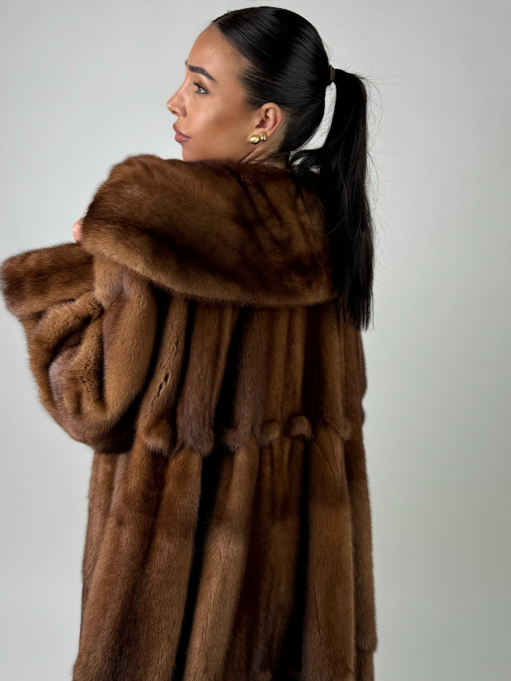 Cappotto in visone N527
