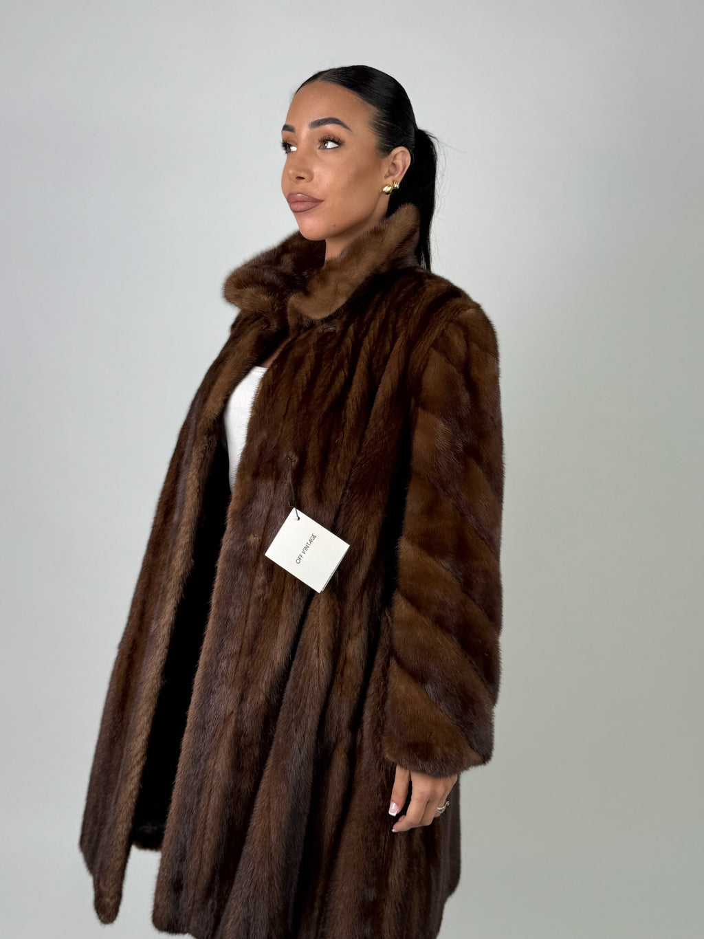 Cappotto in visone N475