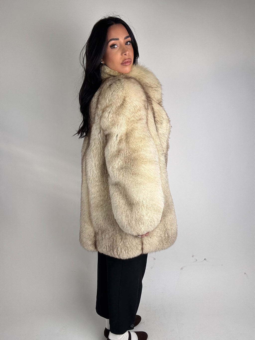 Mink Bomber Jacket