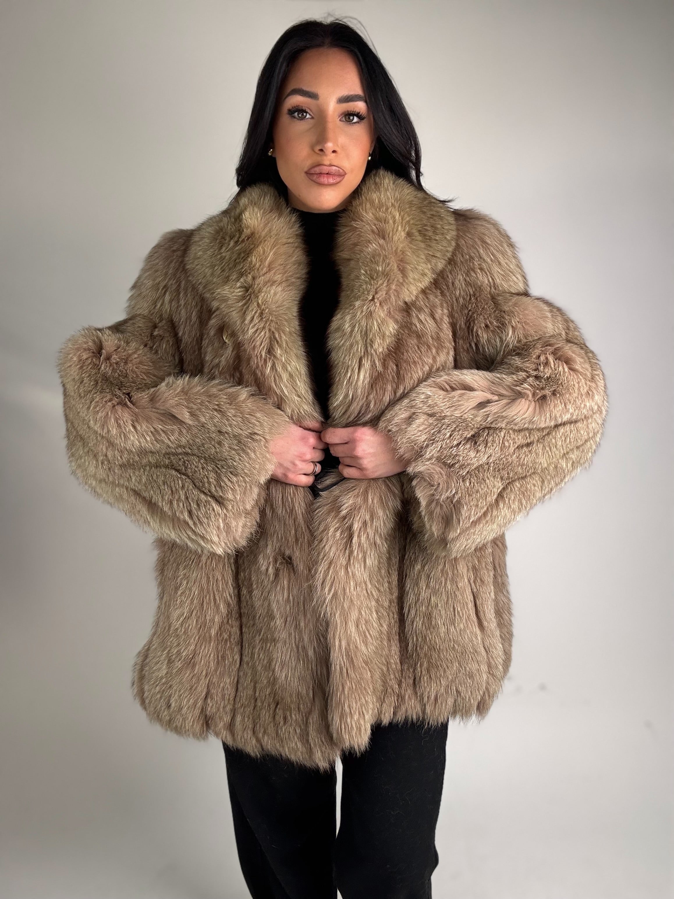 Mink Bomber Jacket