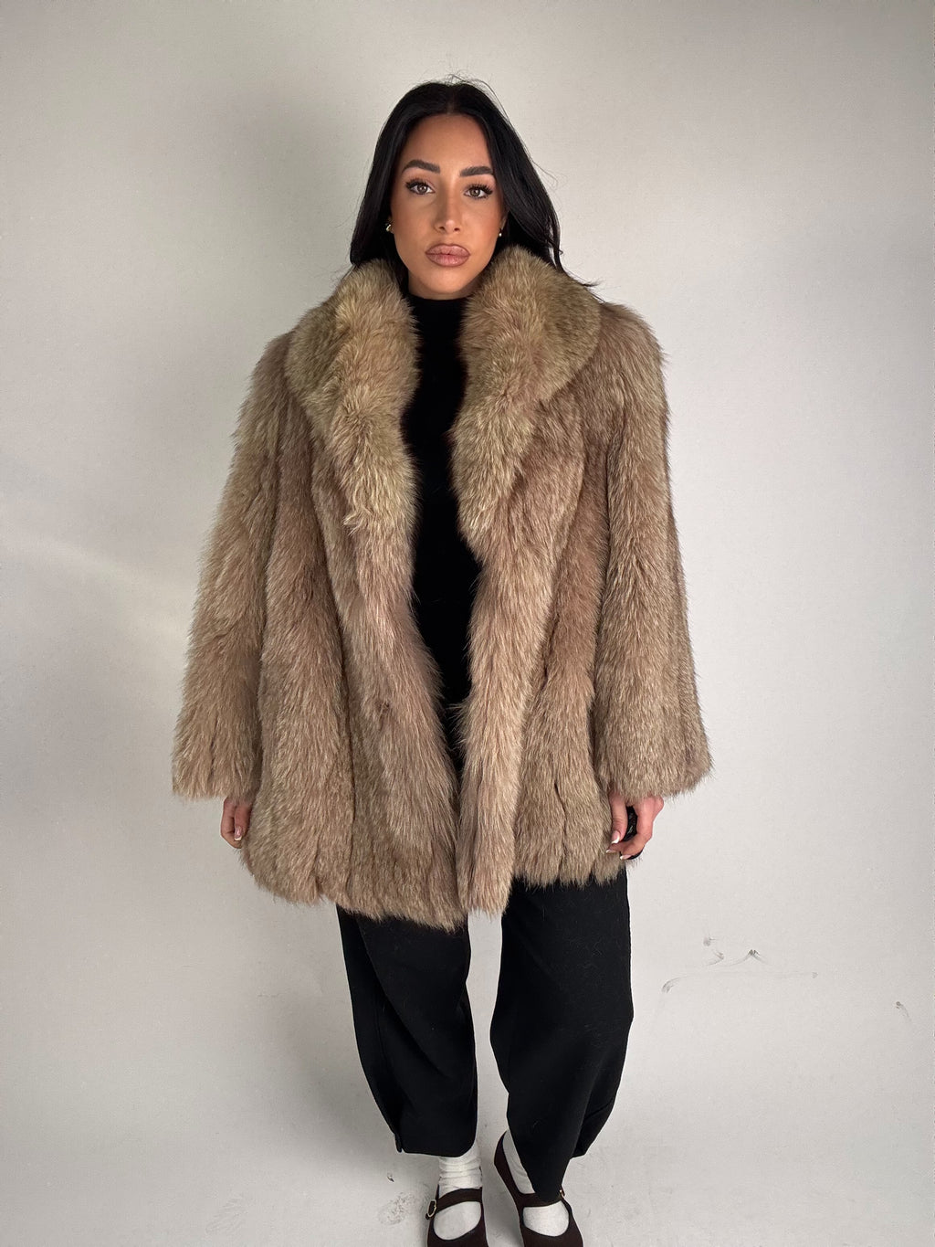 Mink Bomber Jacket