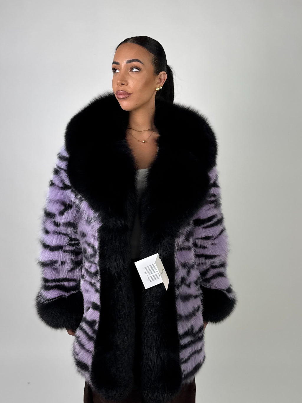 Giacca in volpe crudelia N461