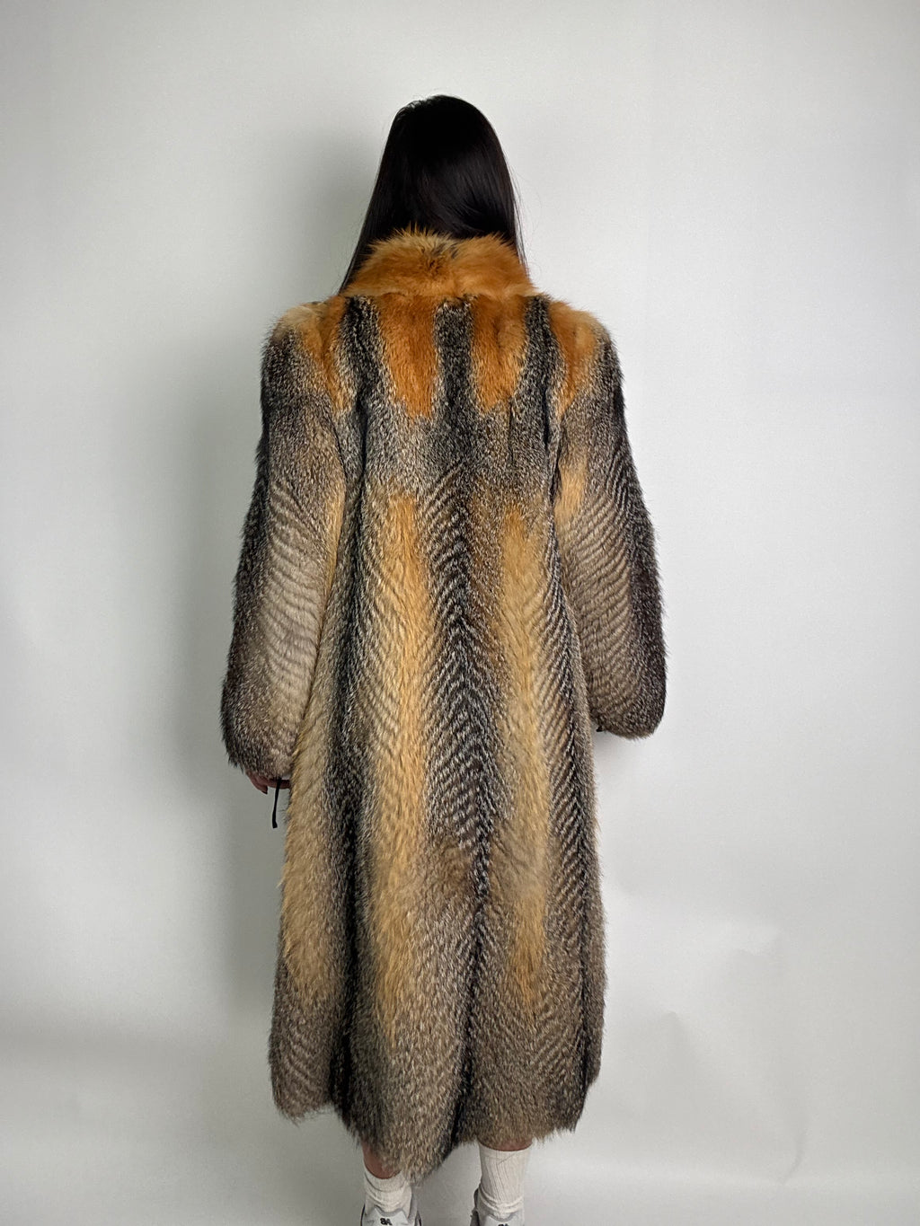 Cappotto in volpe della virginia N908
