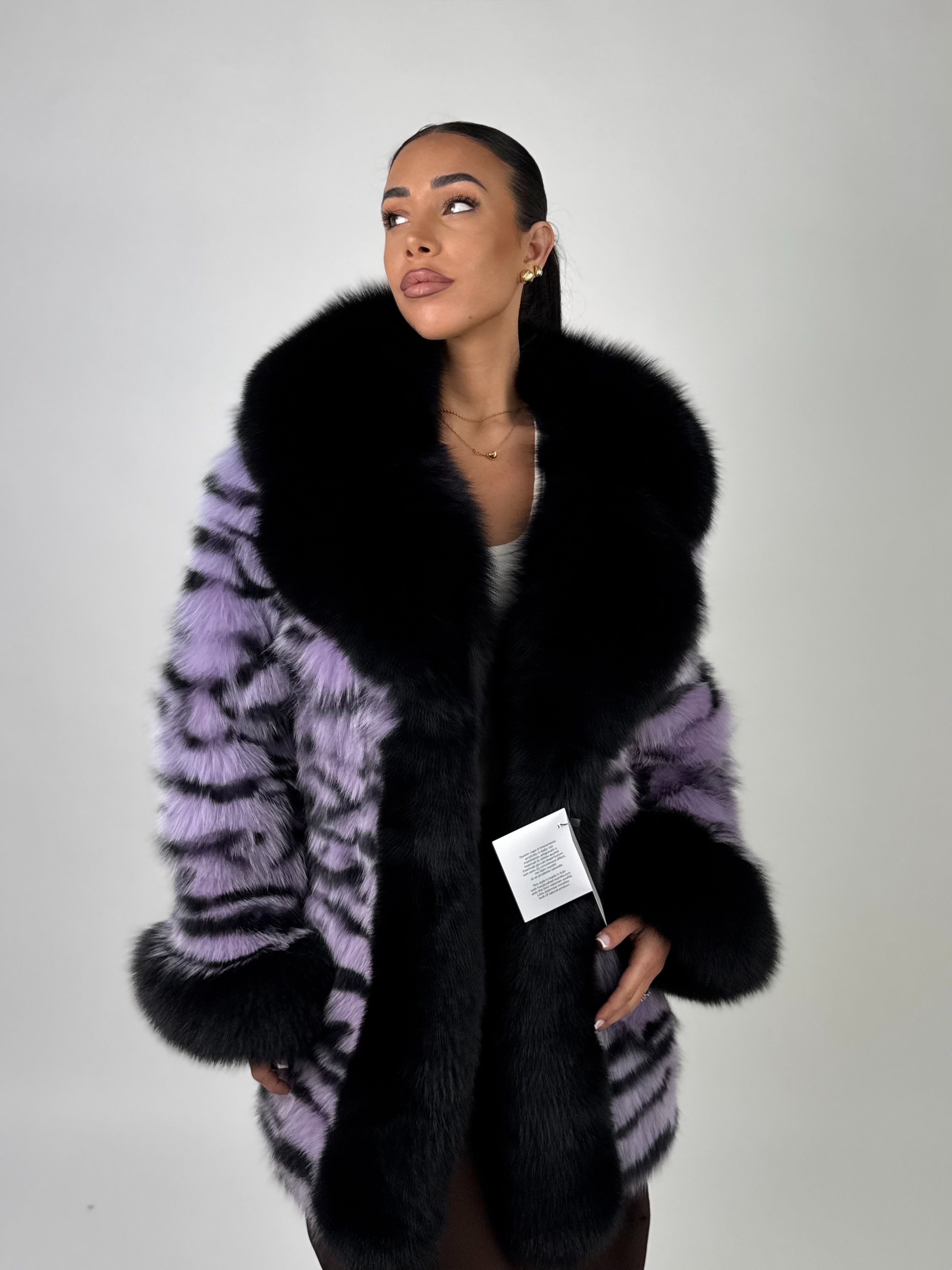 Giacca in volpe crudelia N461