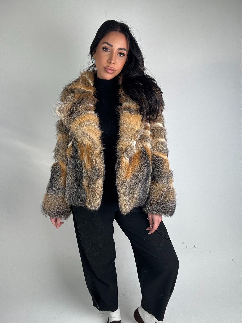 Mink Bomber Jacket