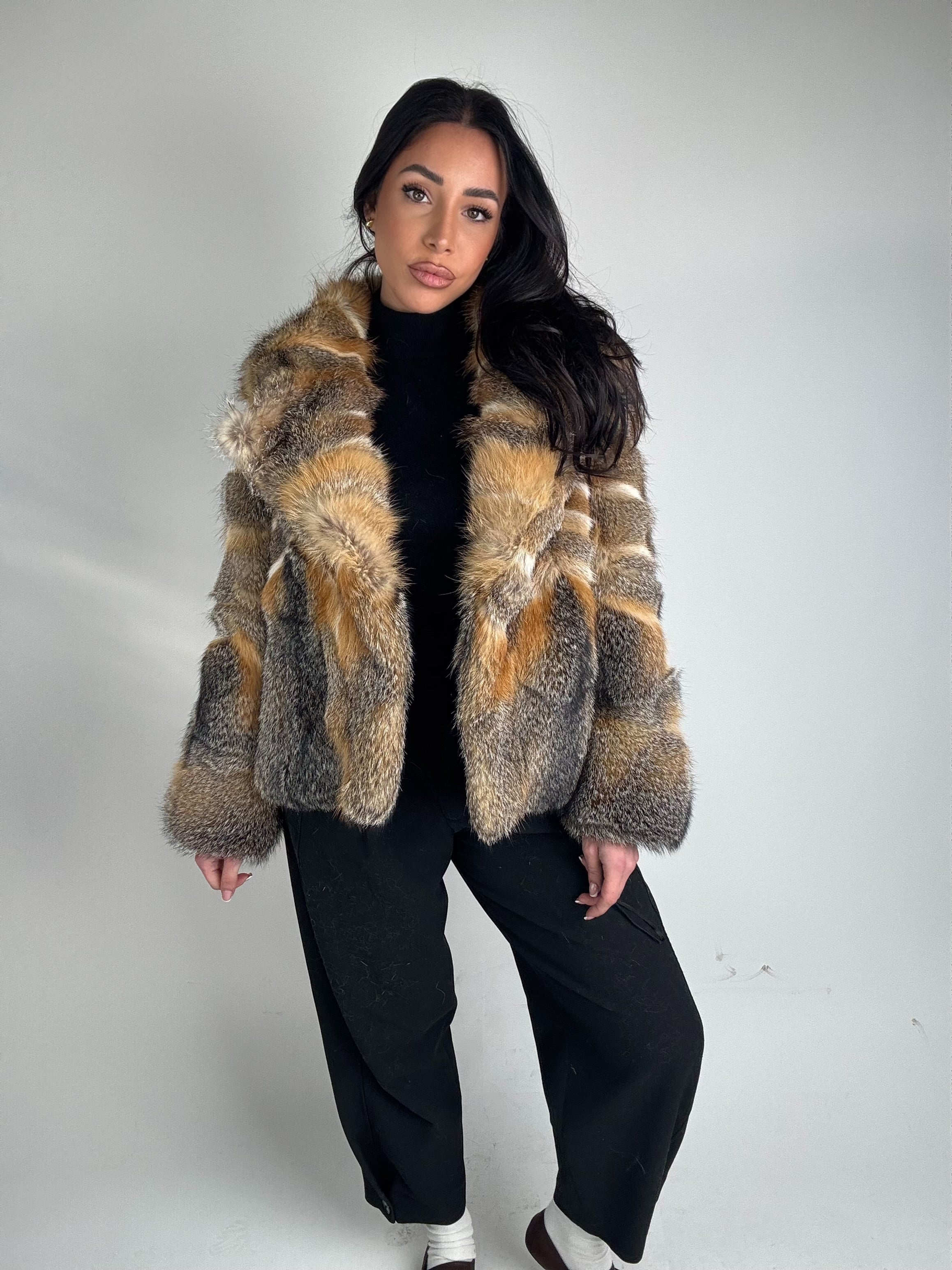Mink Bomber Jacket