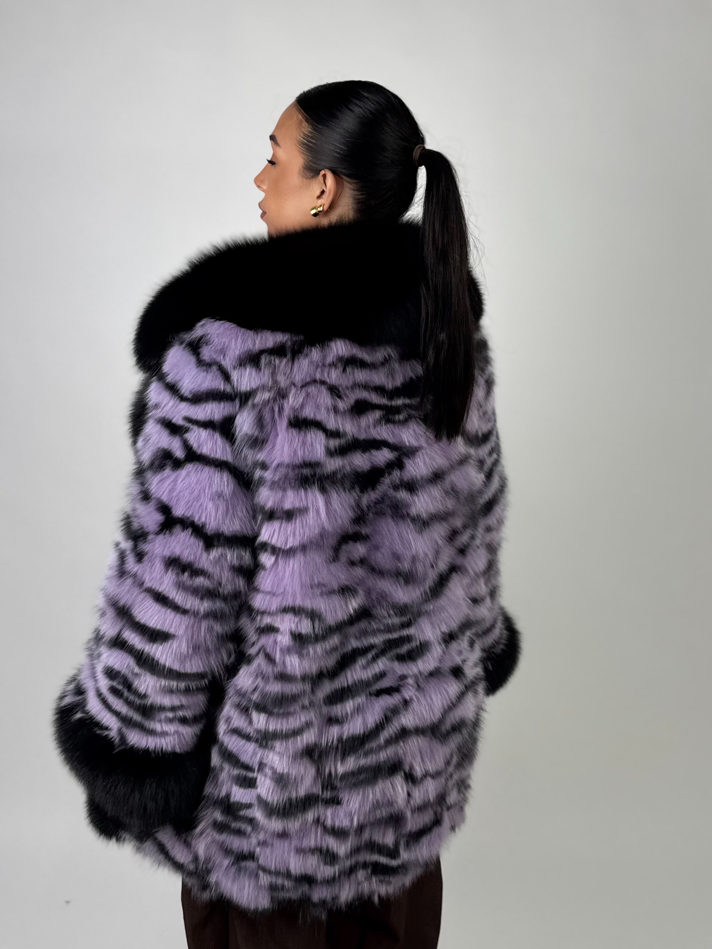 Giacca in volpe crudelia N461