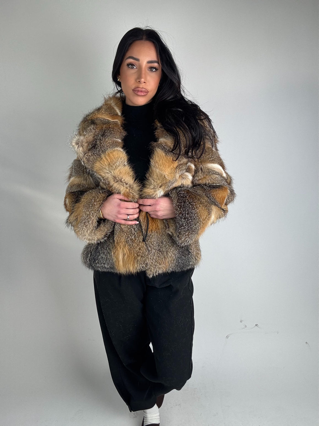 Mink Bomber Jacket
