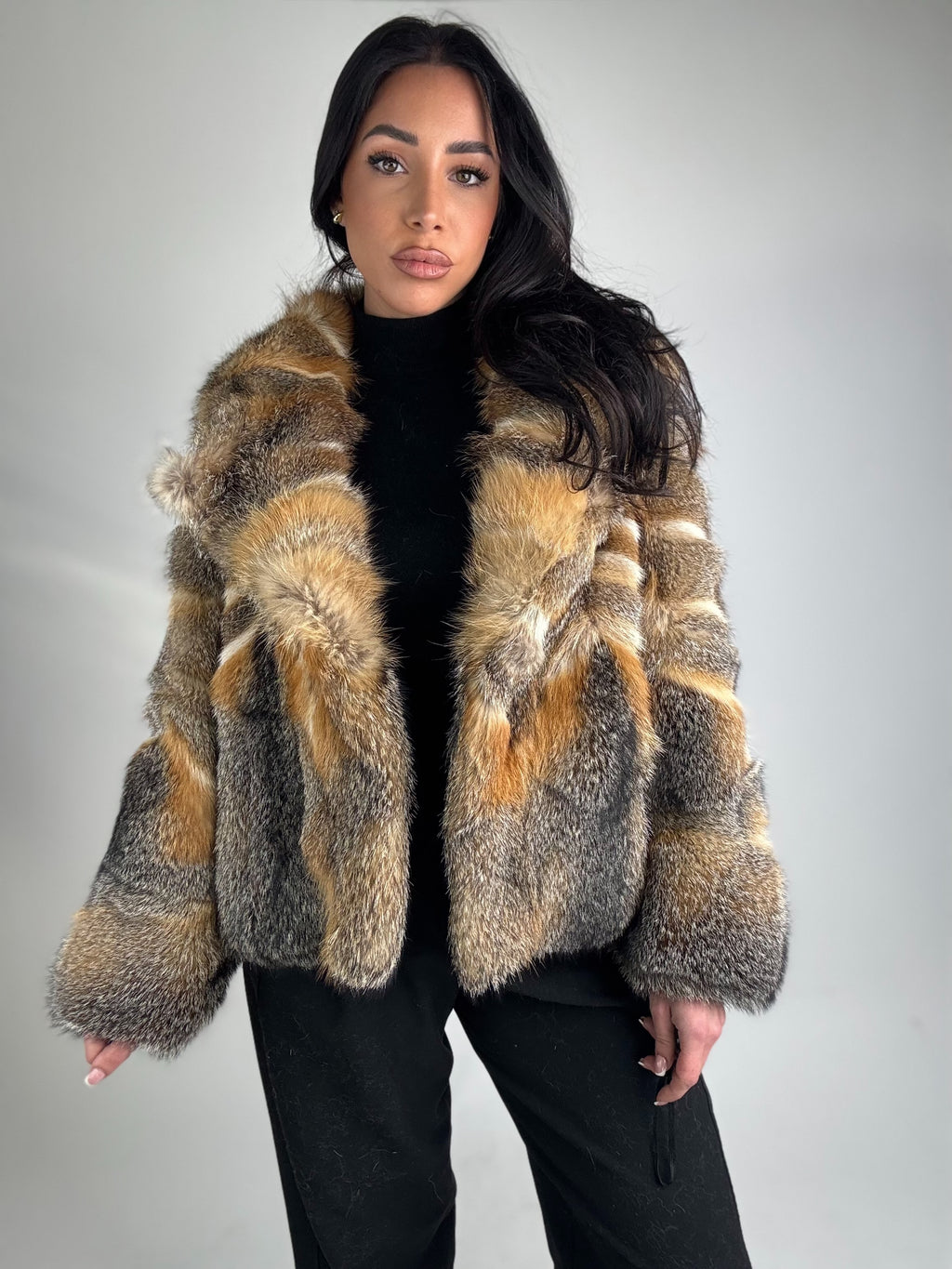 Mink Bomber Jacket