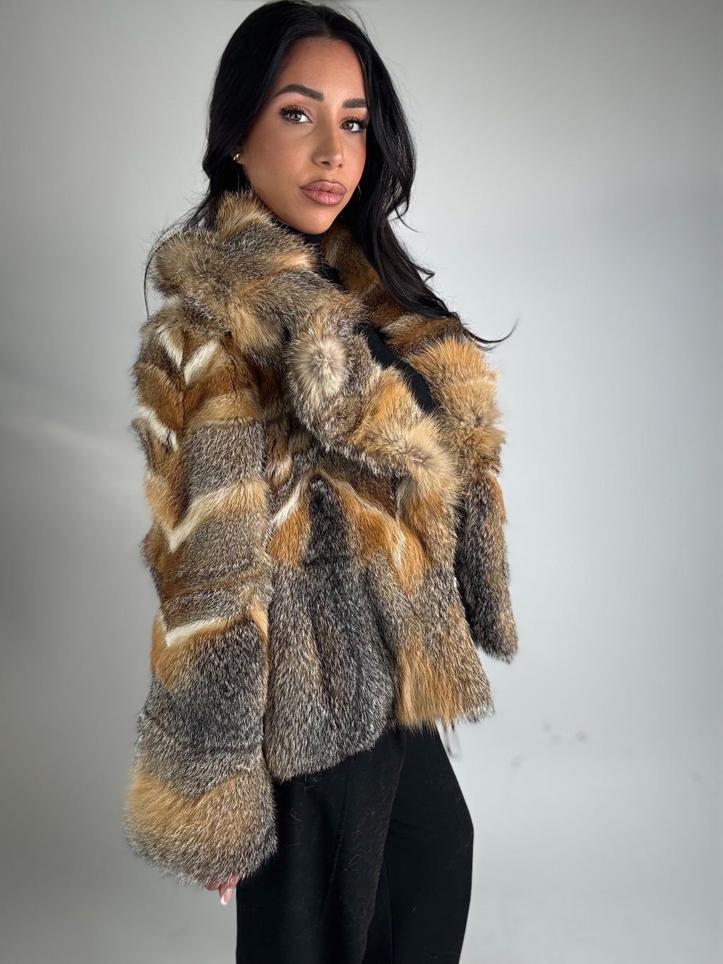 Mink Bomber Jacket