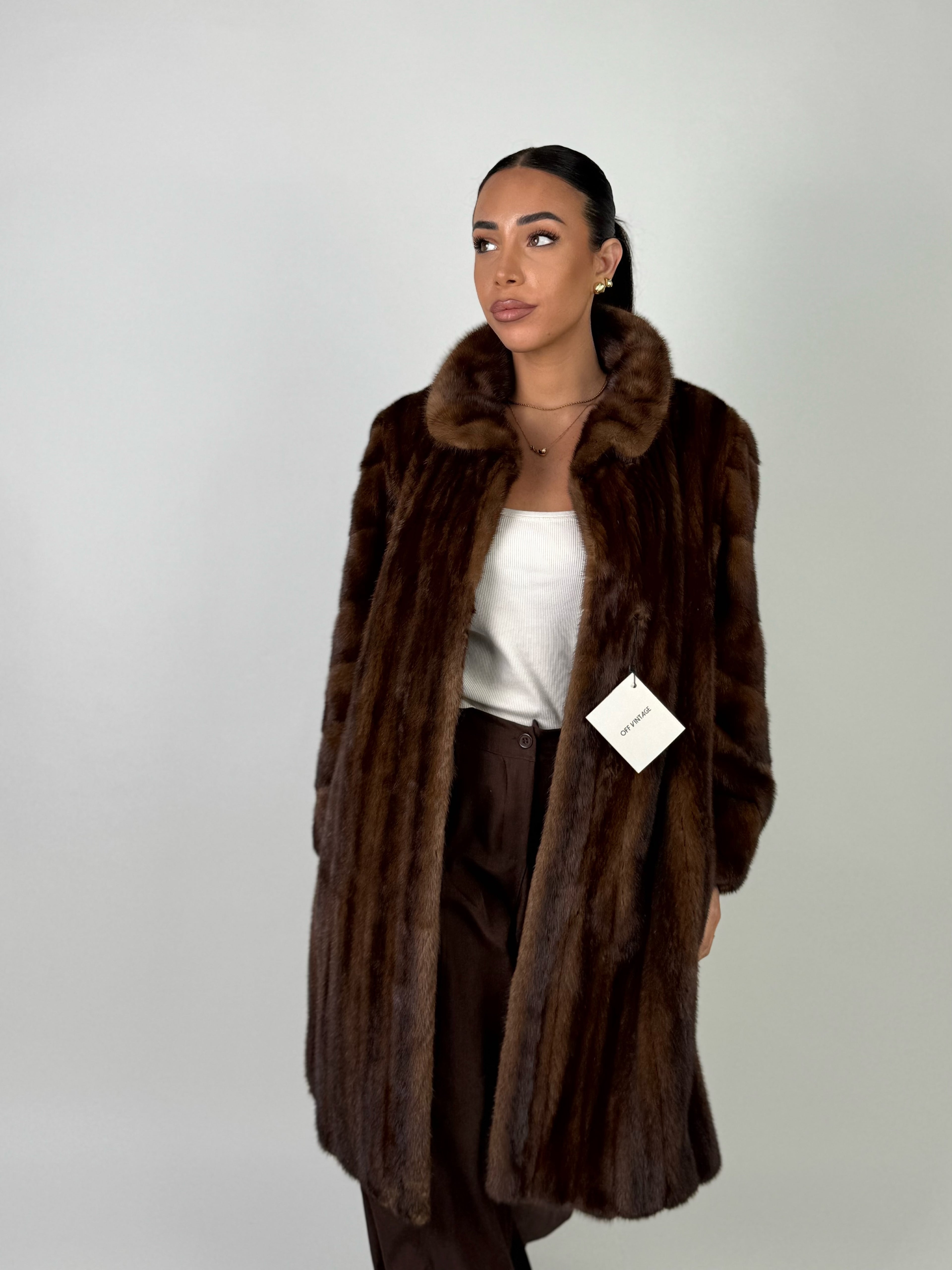 Cappotto in visone N475