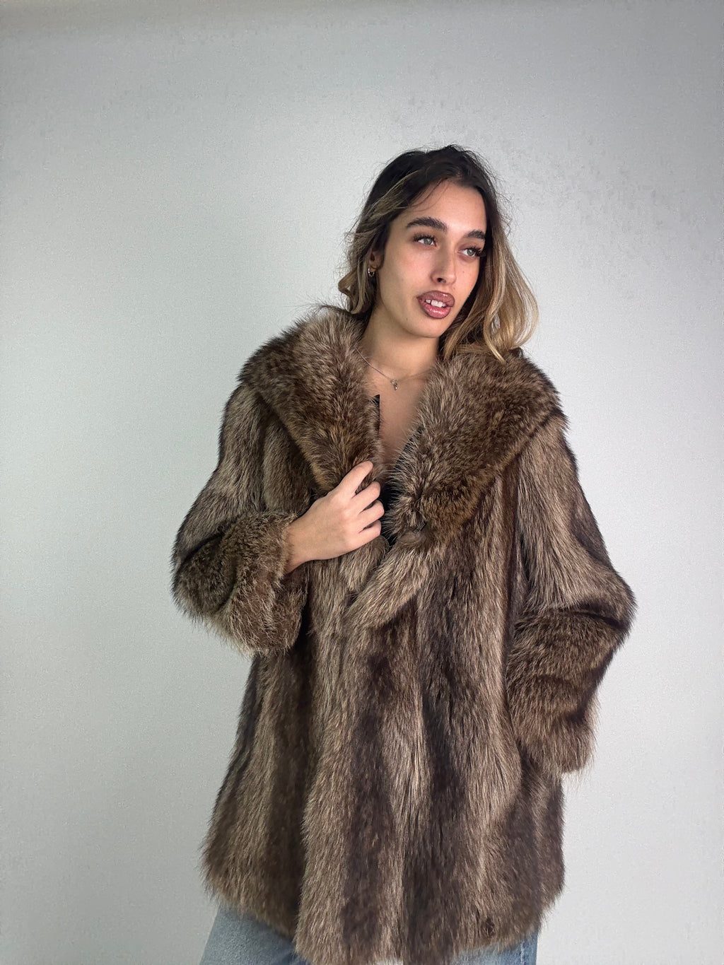 Giacca in marmotta N376