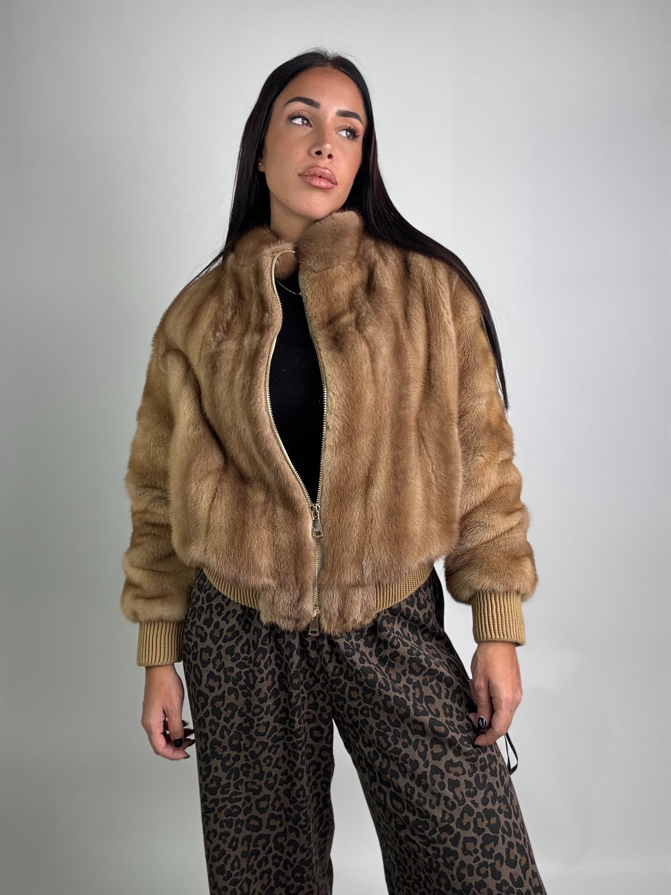 Bomber in visone N80