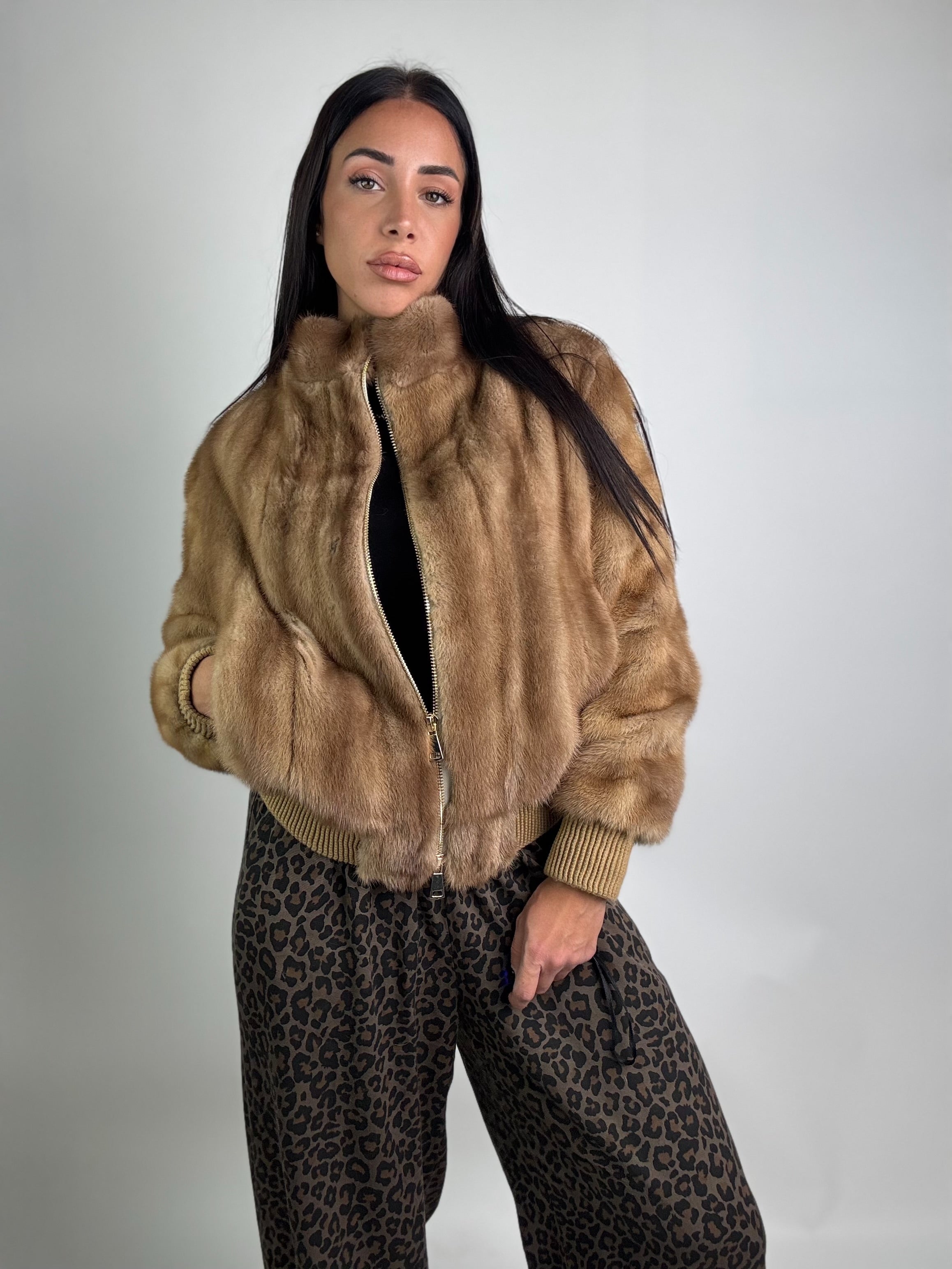 Bomber in visone N80