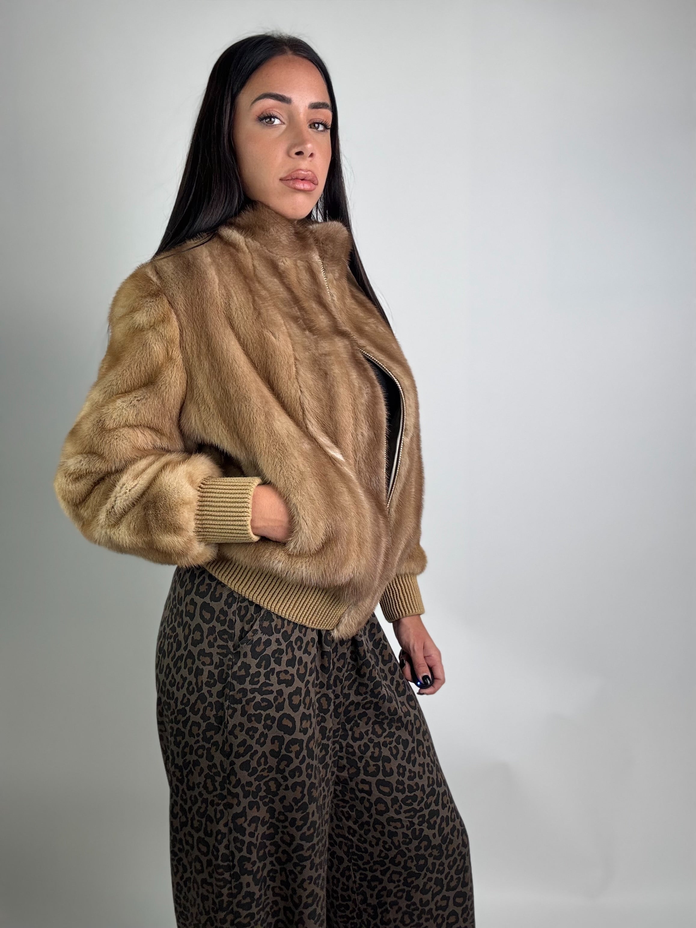 Bomber in visone N80