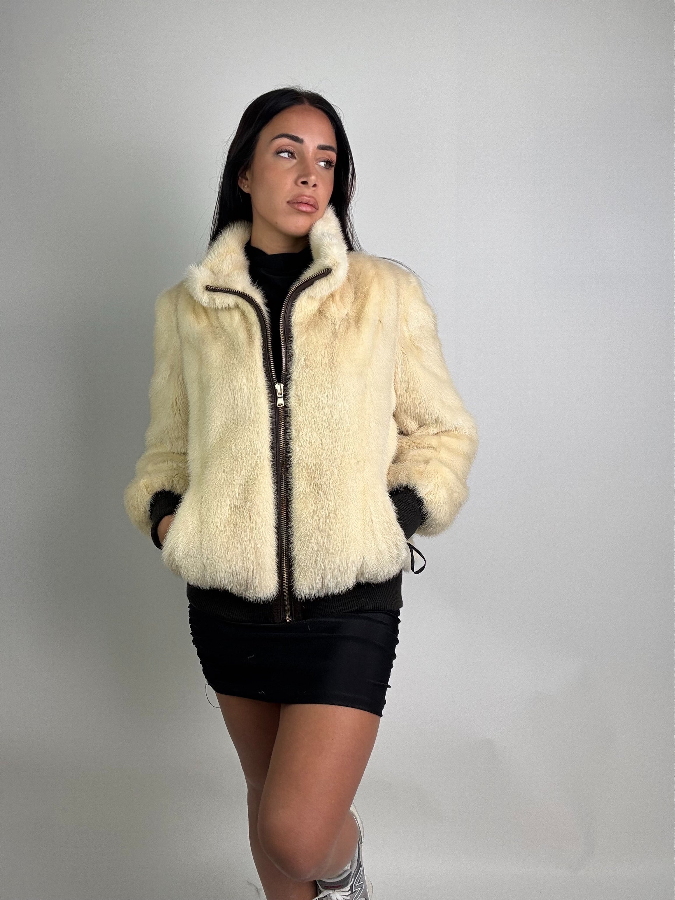 Bomber in visone N81