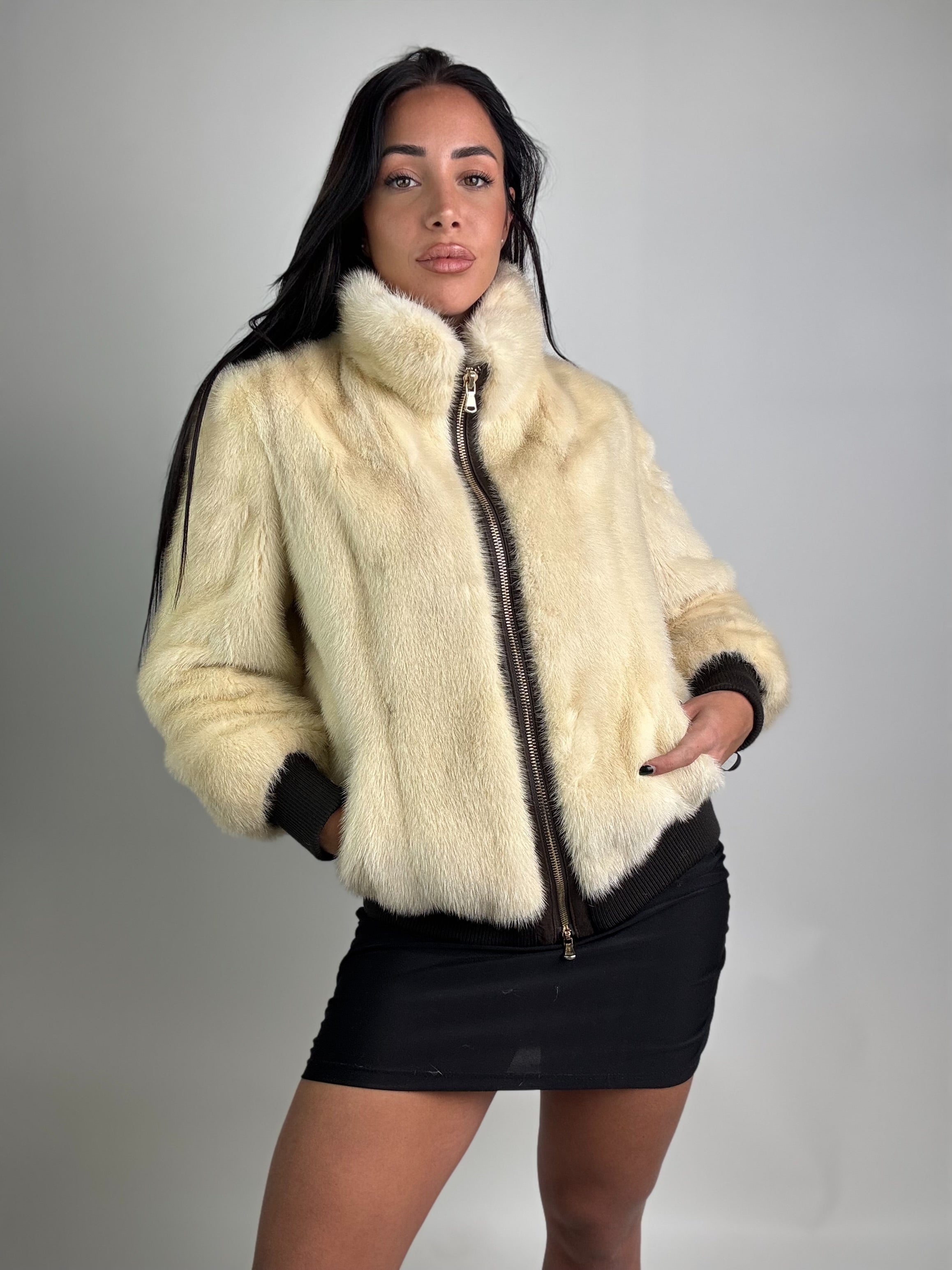 Bomber in visone N81