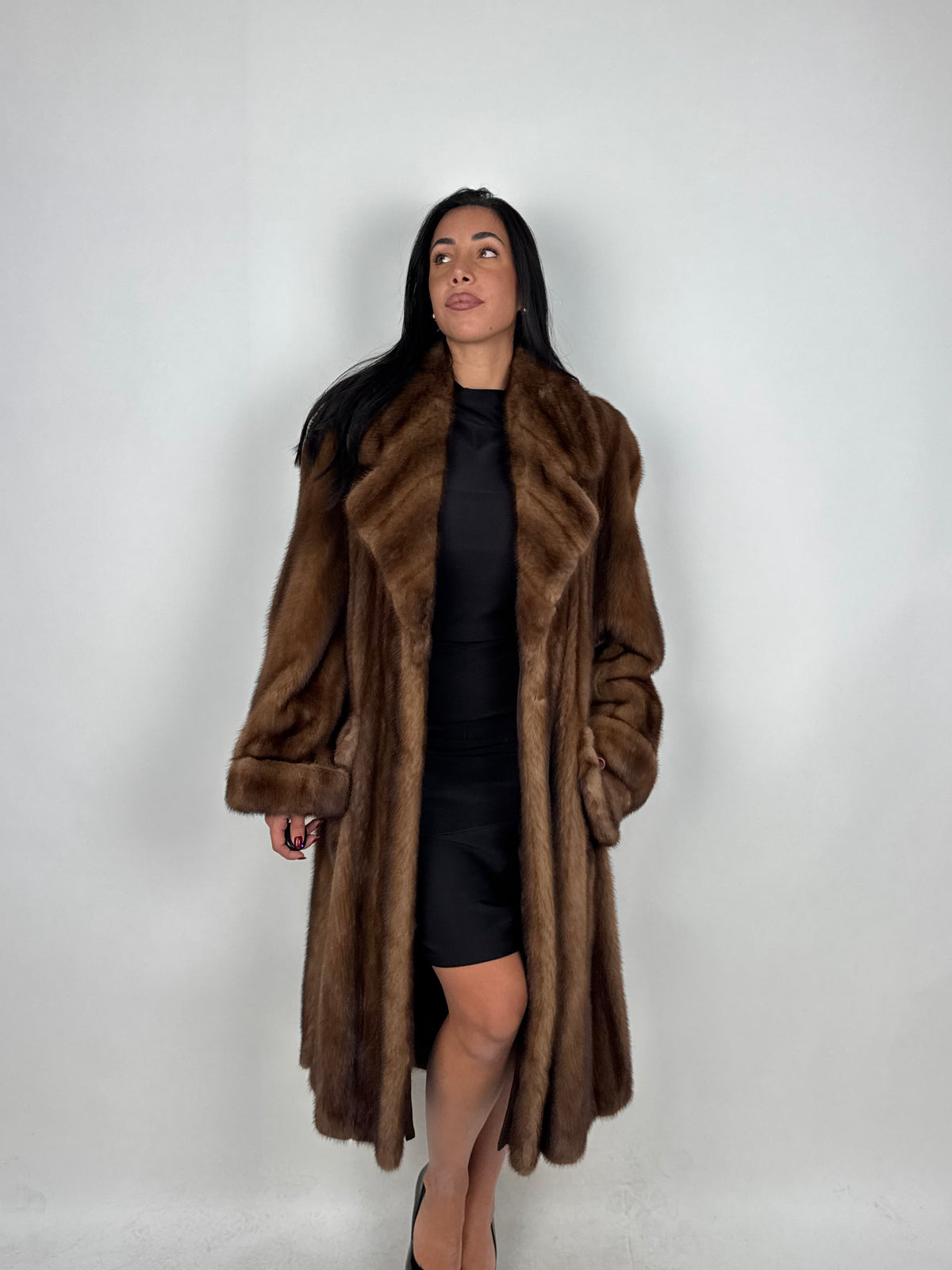 Cappotto in visone N722