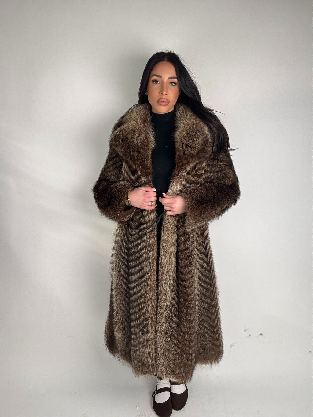 Cappotto in marmotta N445