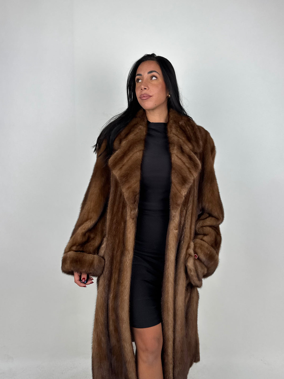 Cappotto in visone N722