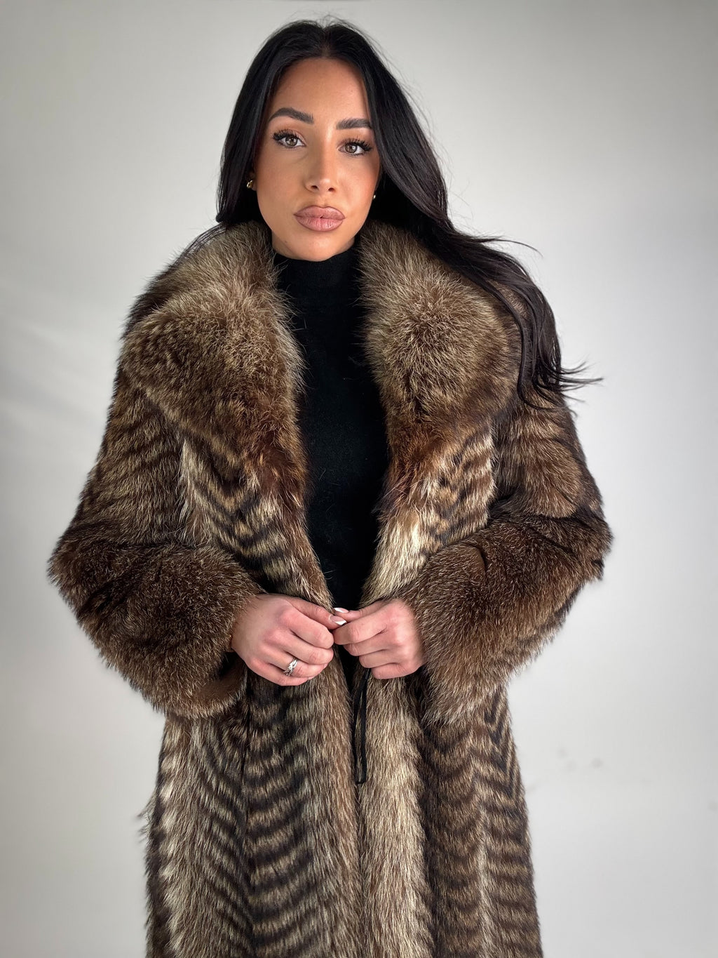 Cappotto in marmotta N445