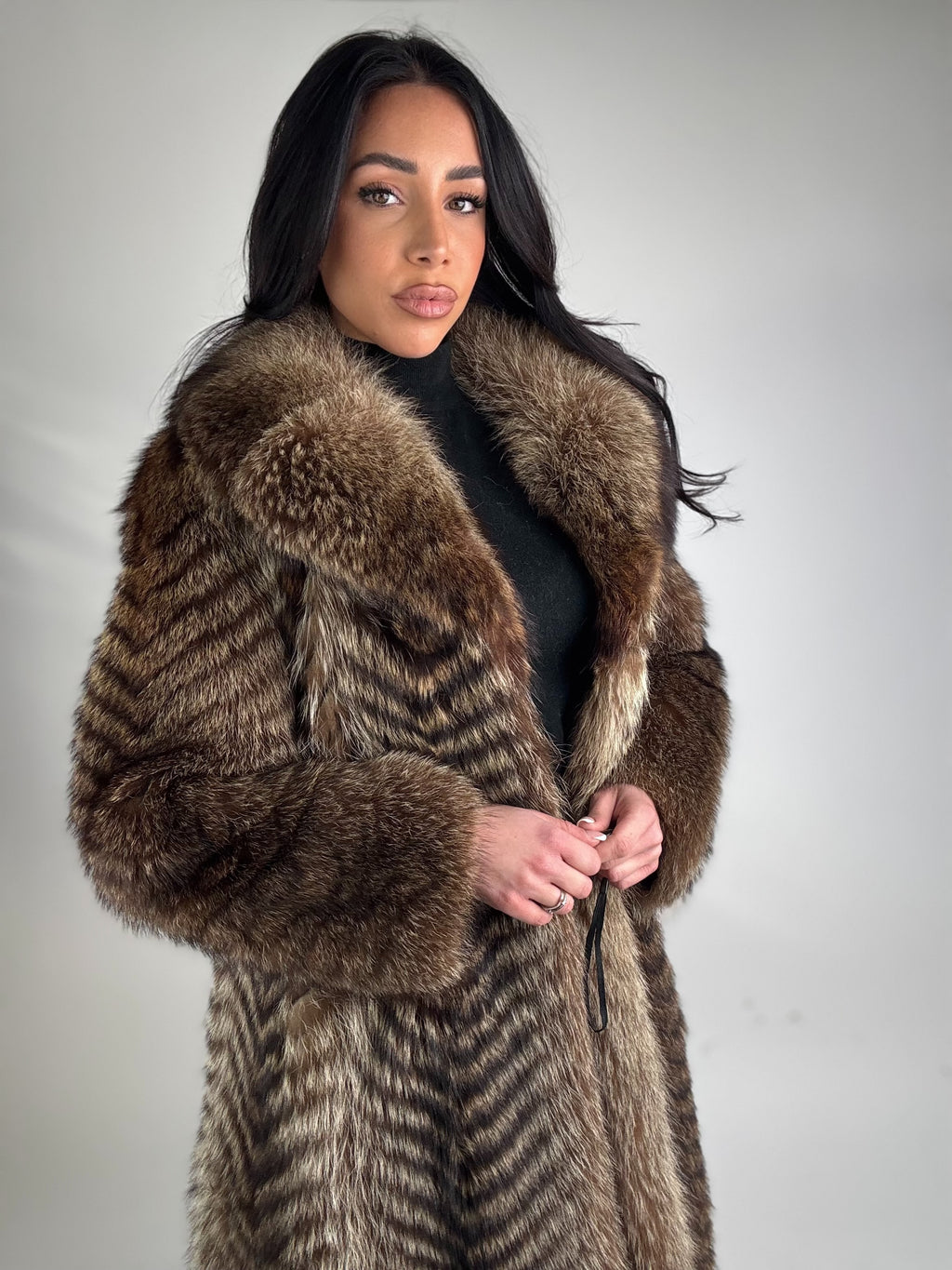 Cappotto in marmotta N445
