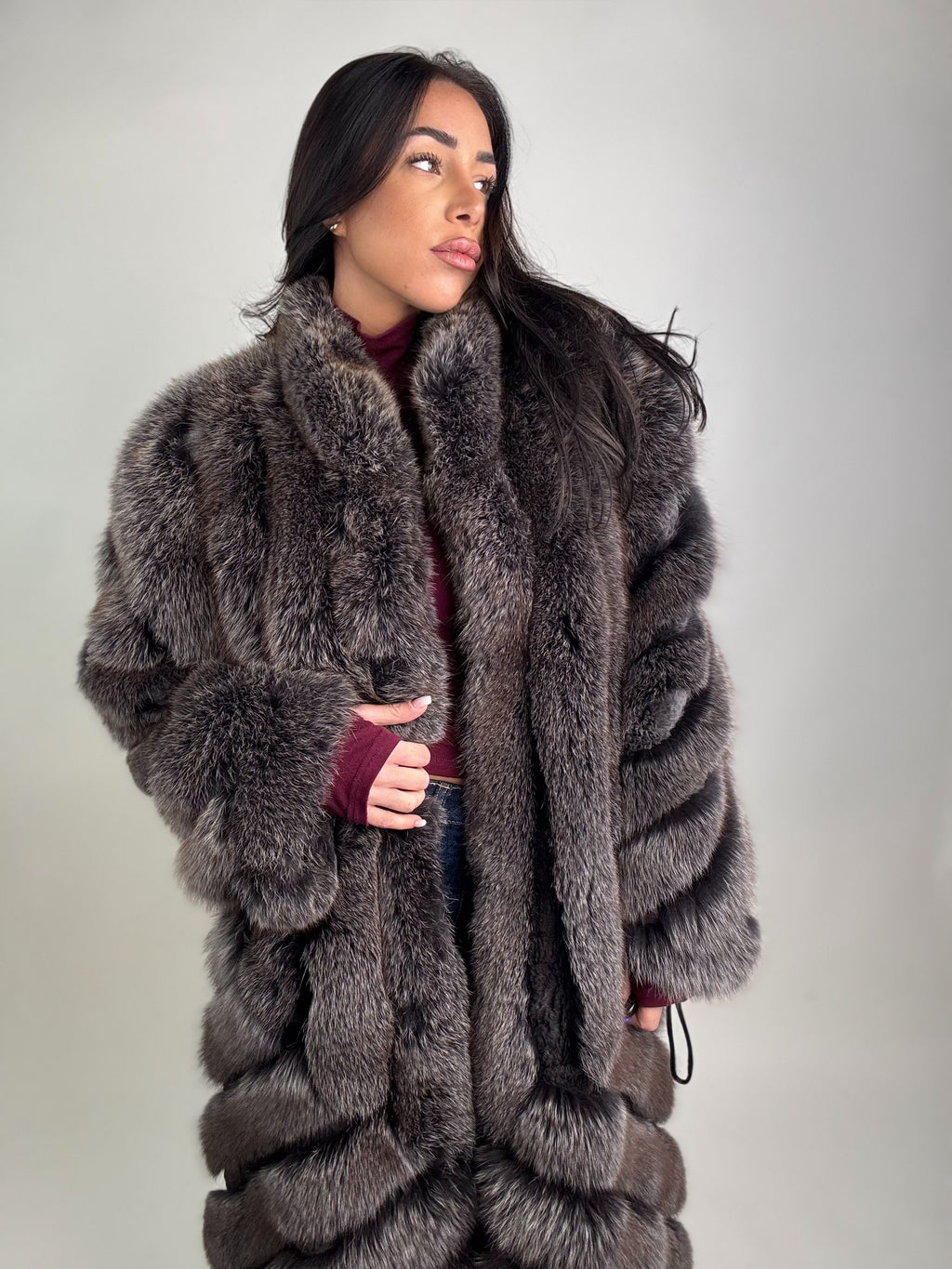 Mink Bomber Jacket