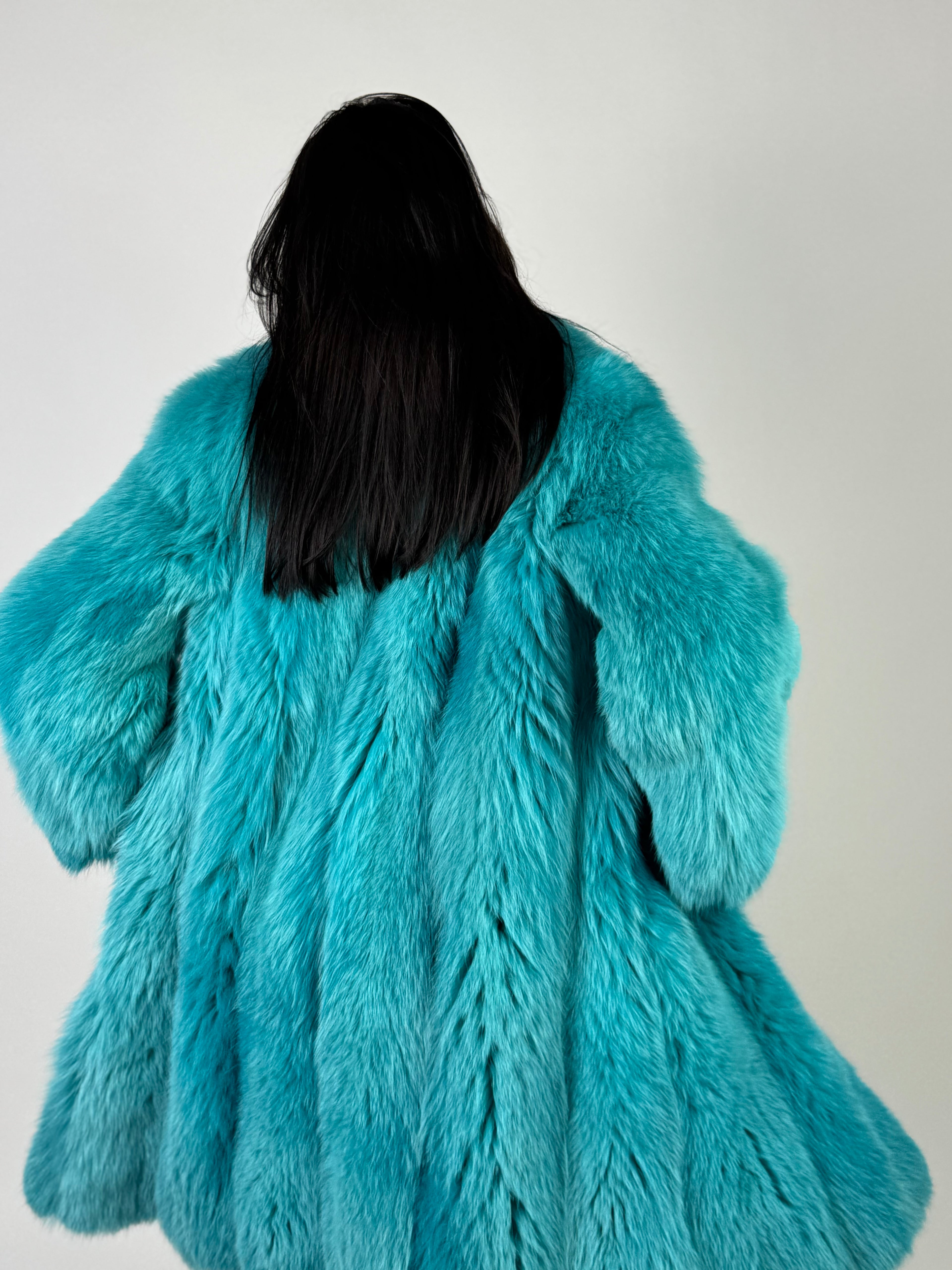 Cappotto in volpe Tiffany N615