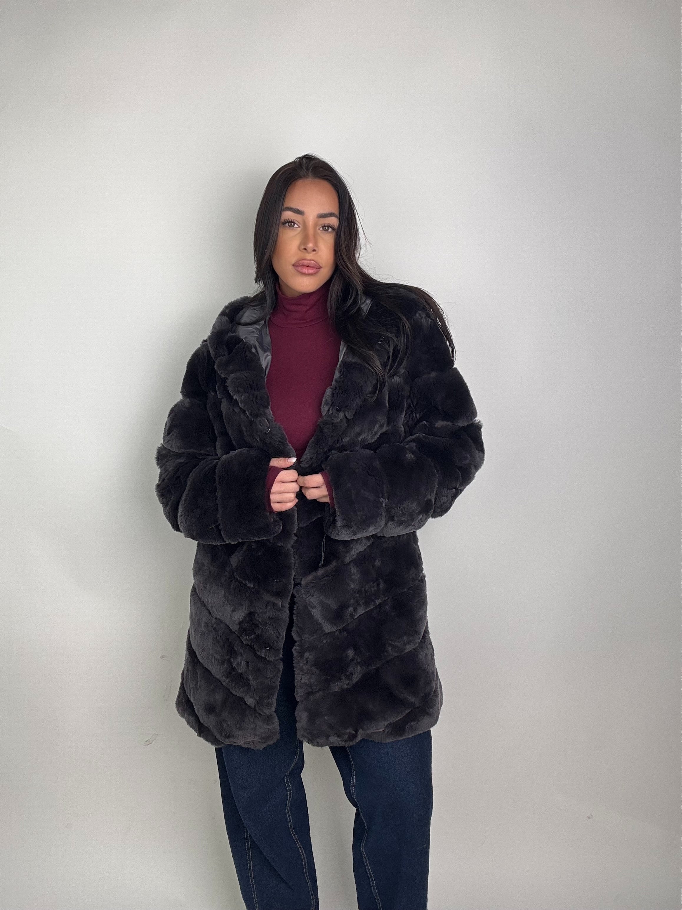 Mink Bomber Jacket