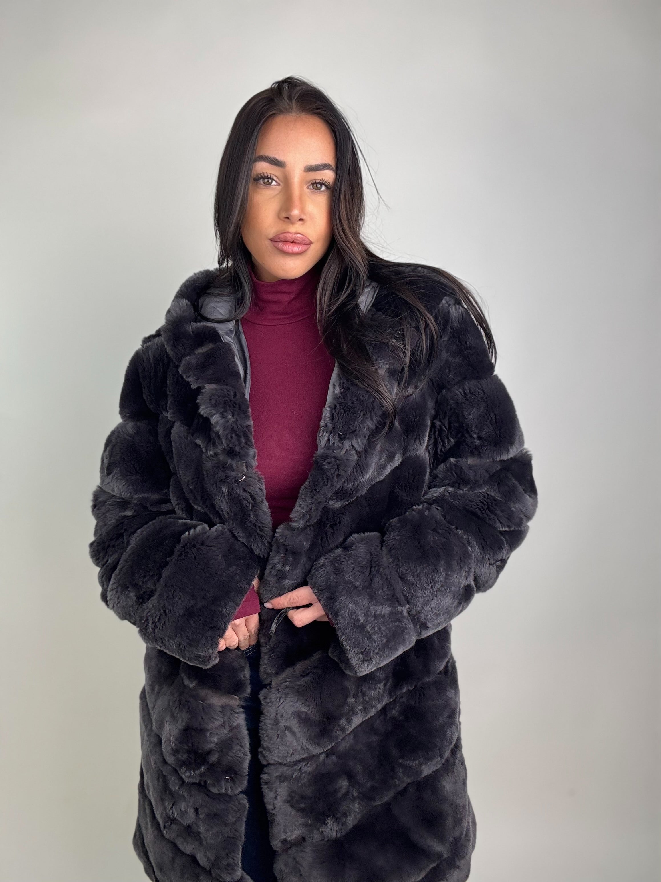 Mink Bomber Jacket