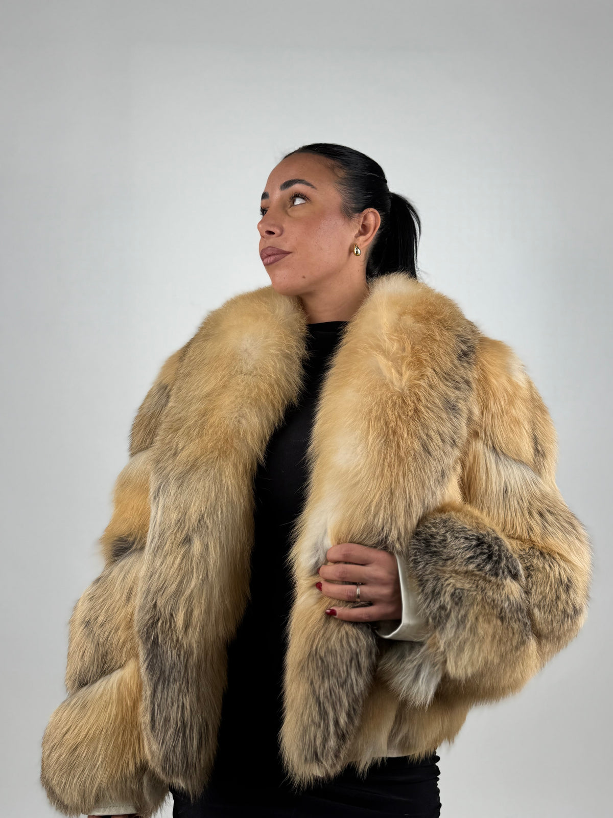 Mink Bomber Jacket