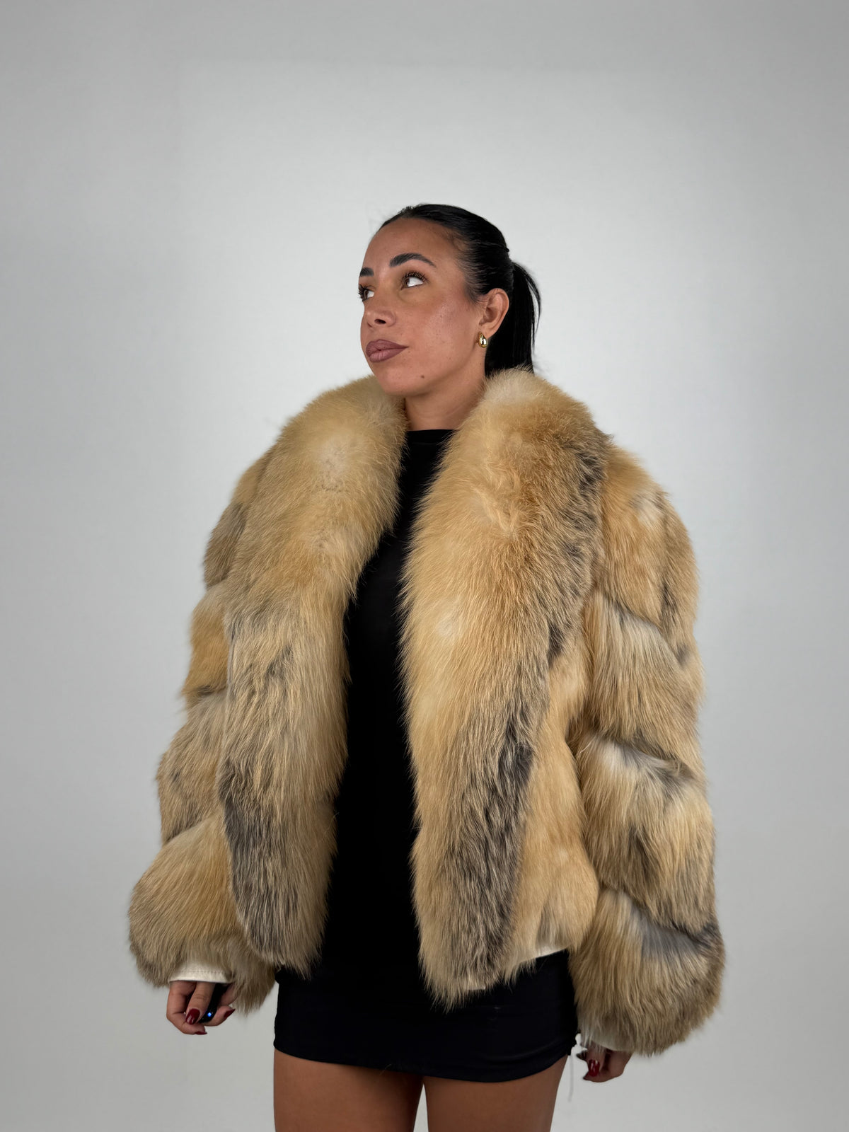 Mink Bomber Jacket