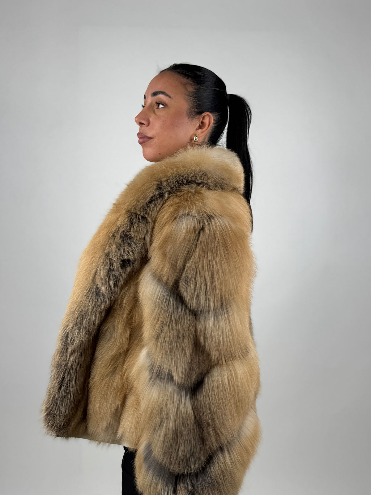 Mink Bomber Jacket
