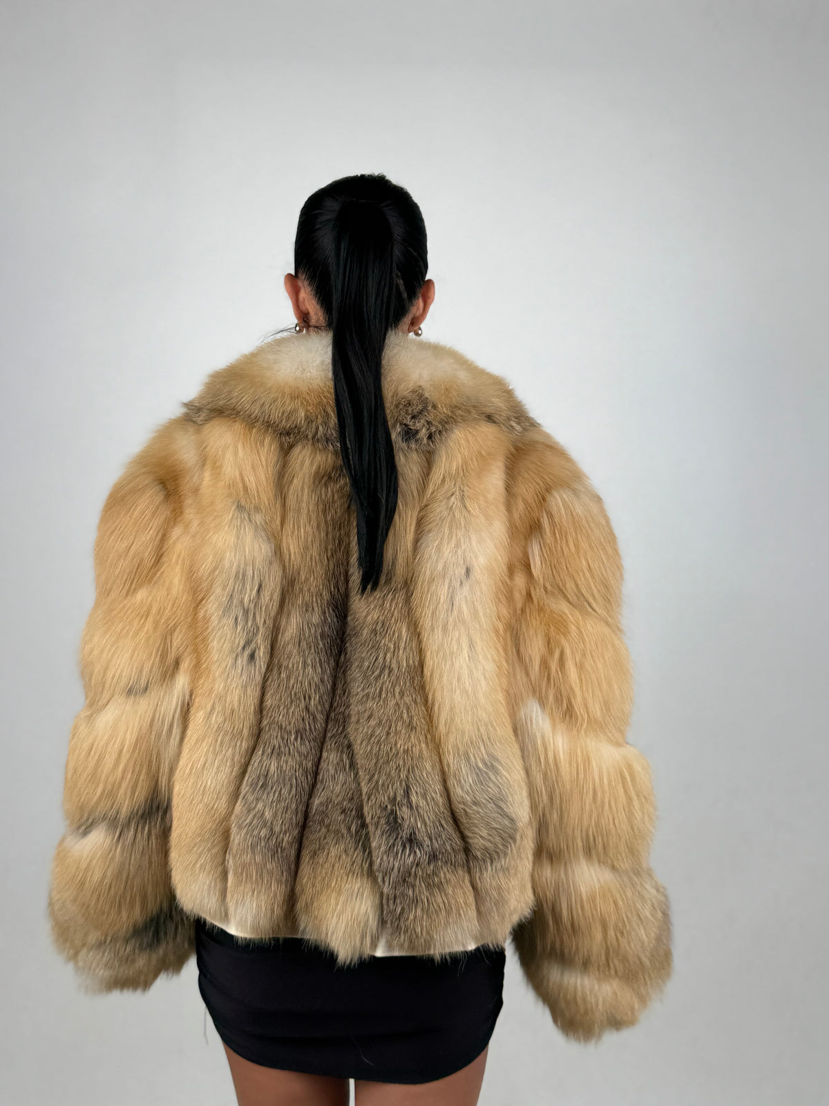 Mink Bomber Jacket