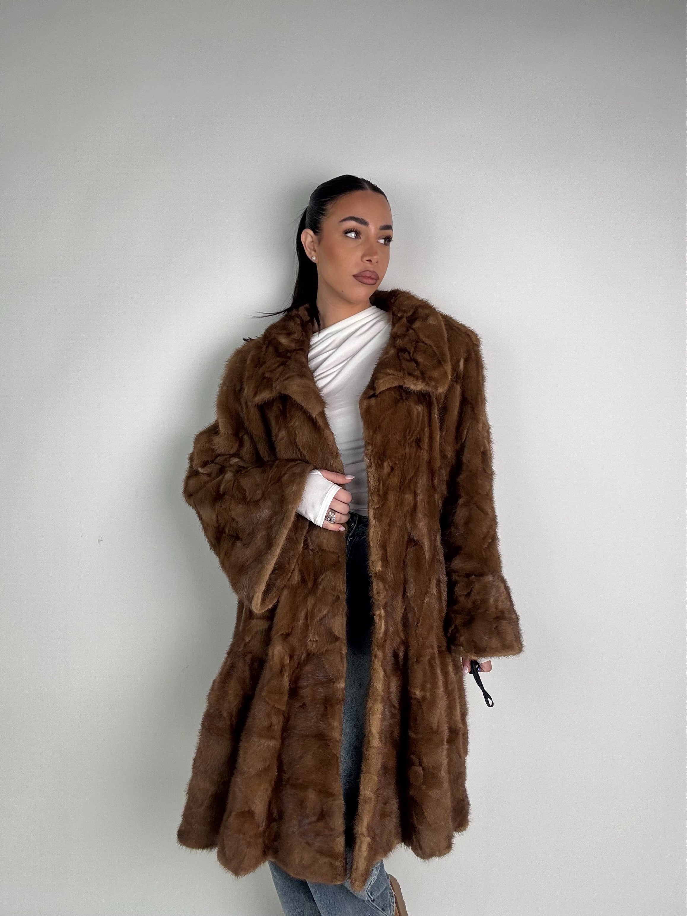 Cappotto in visone N590