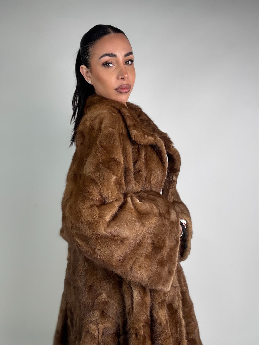 Cappotto in visone N590