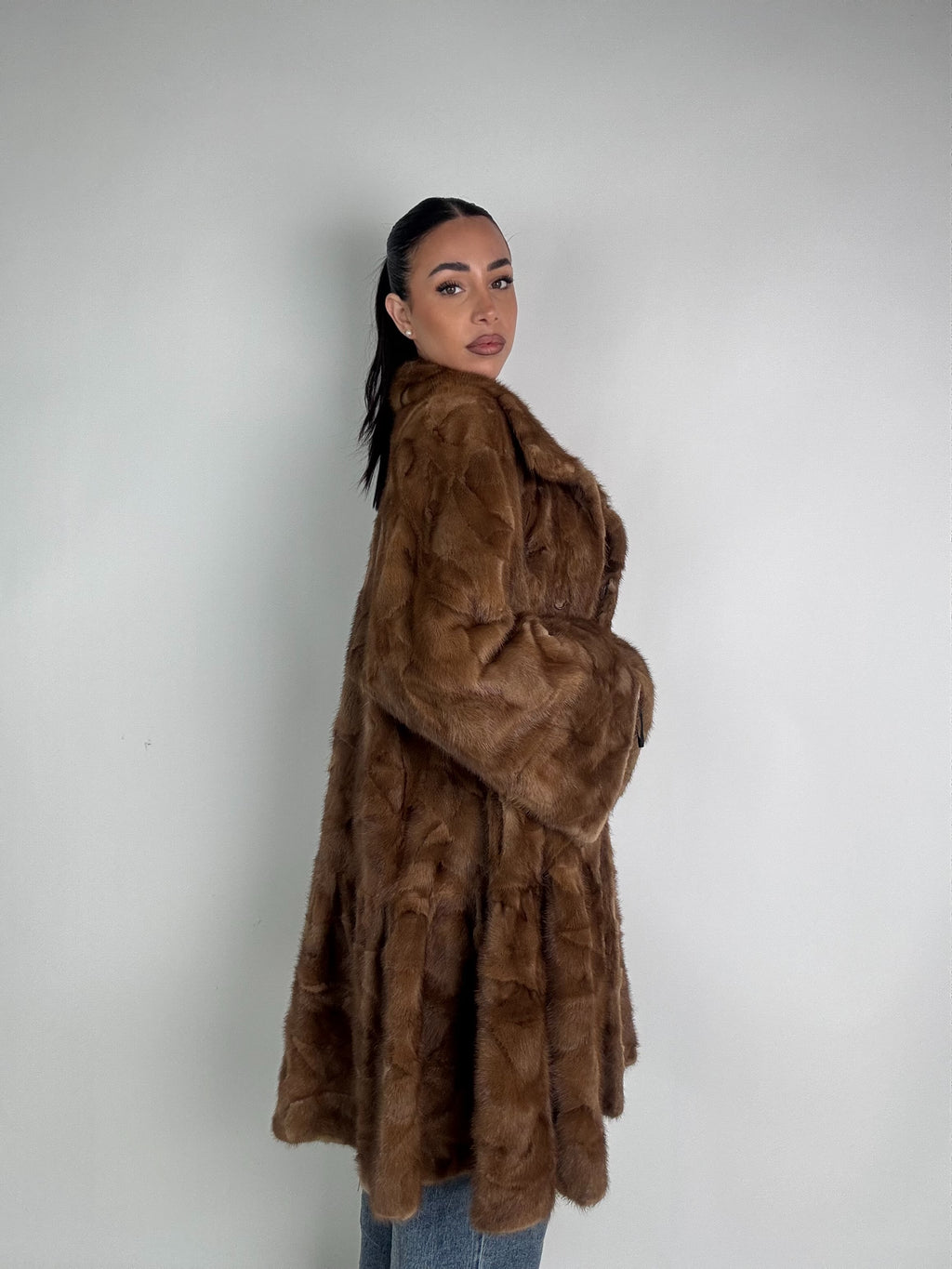 Cappotto in visone N590