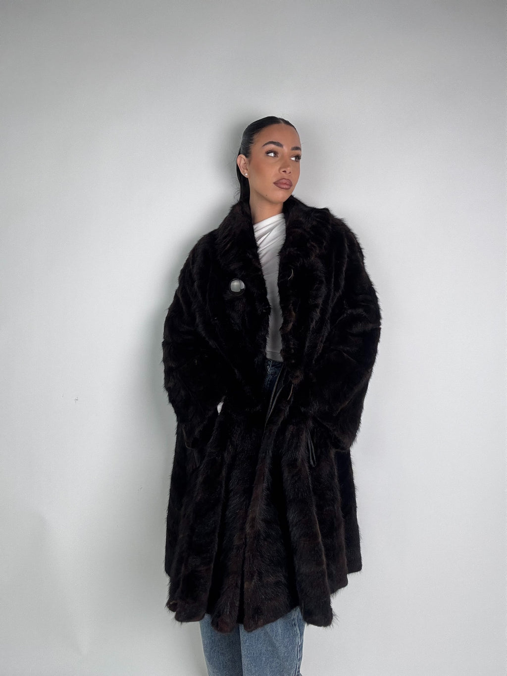Cappotto in visone N591