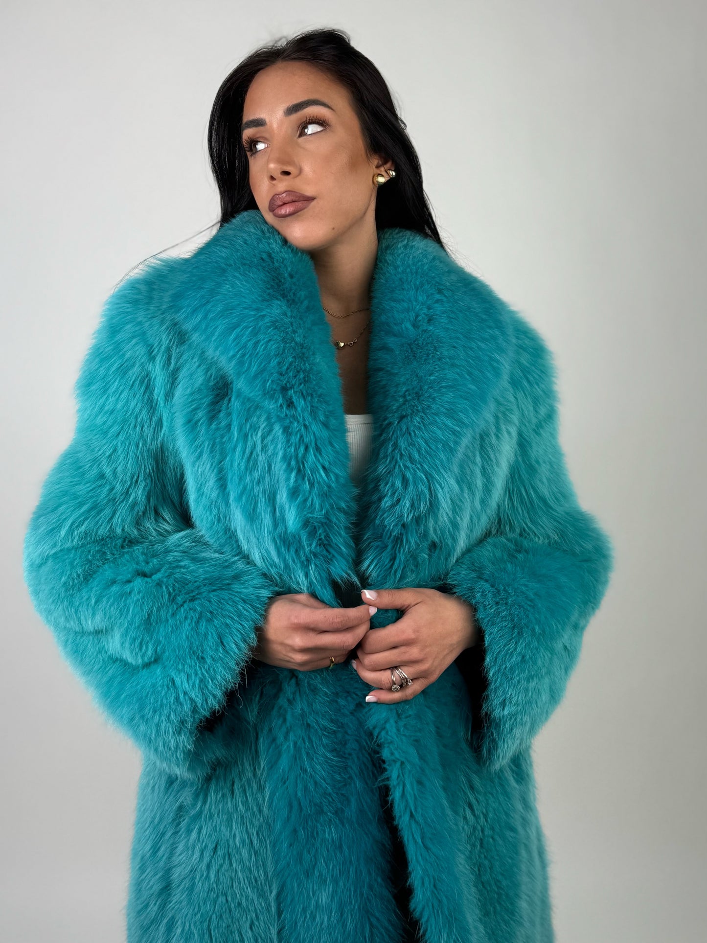Cappotto in volpe Tiffany N615
