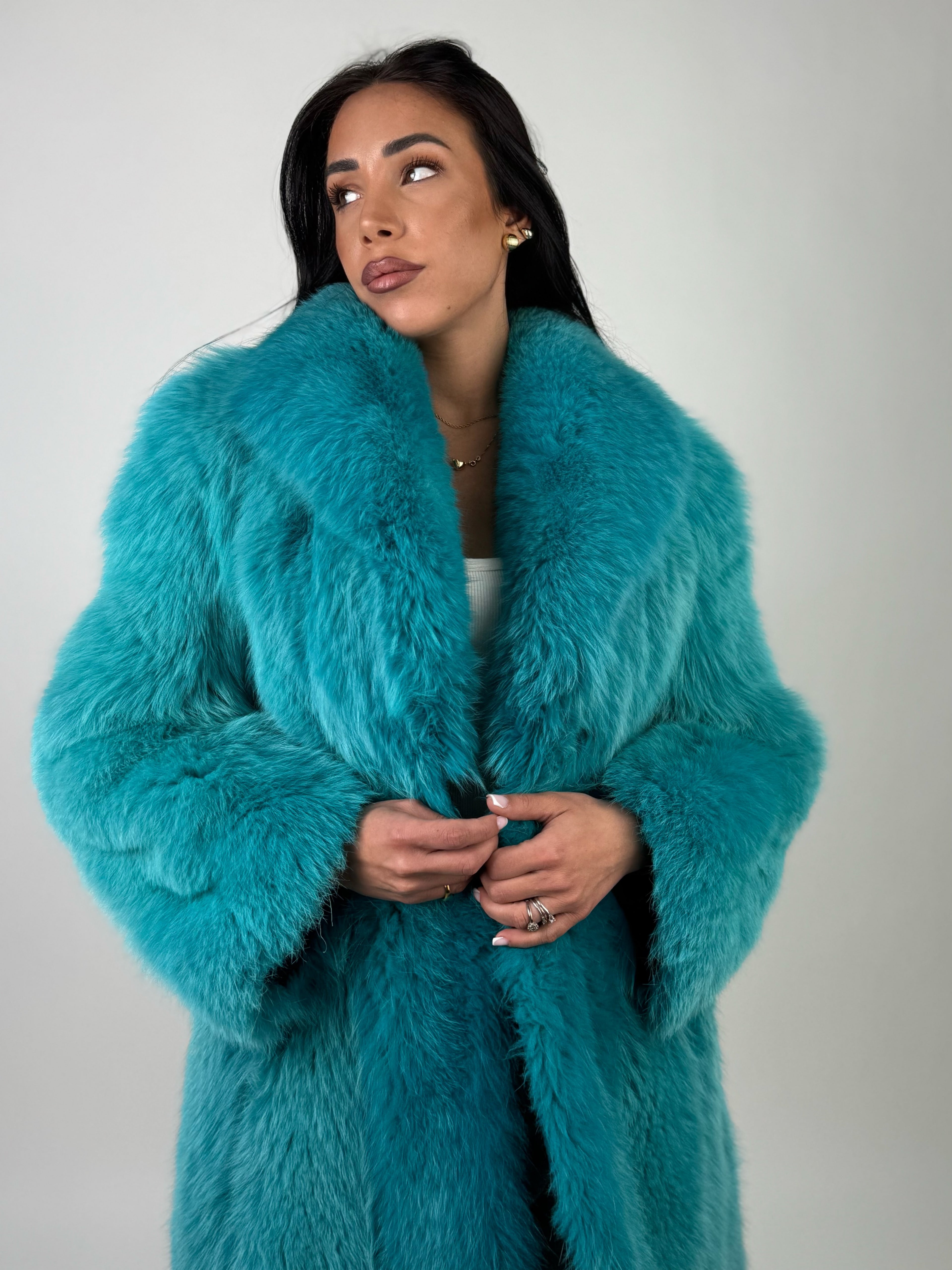 Cappotto in volpe Tiffany N615