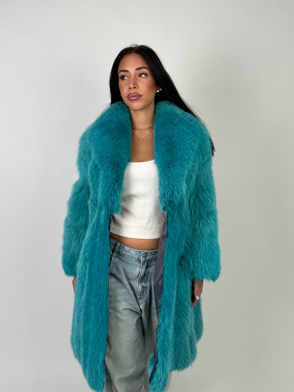 Cappotto in volpe Tiffany N615