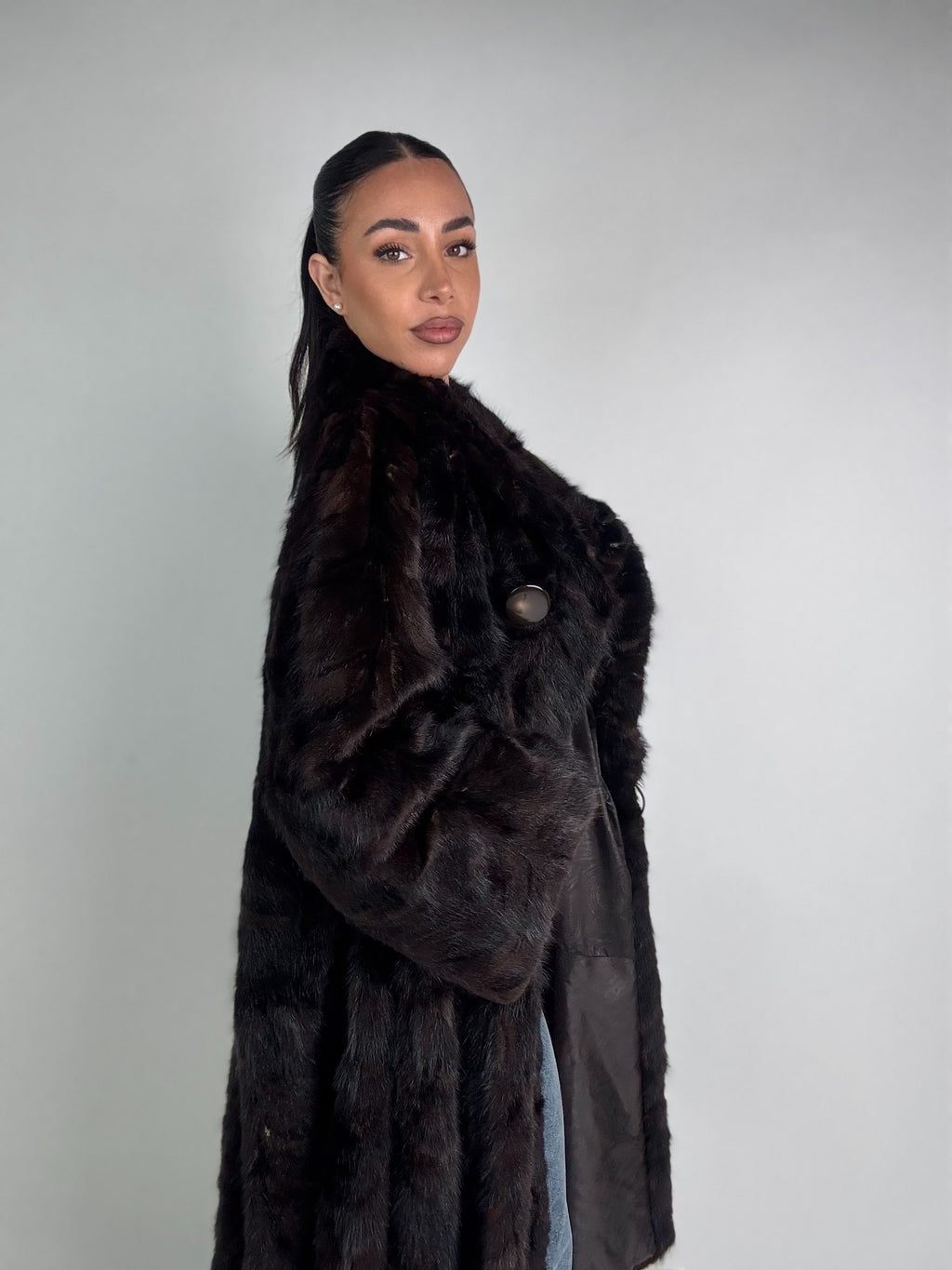 Cappotto in visone N591