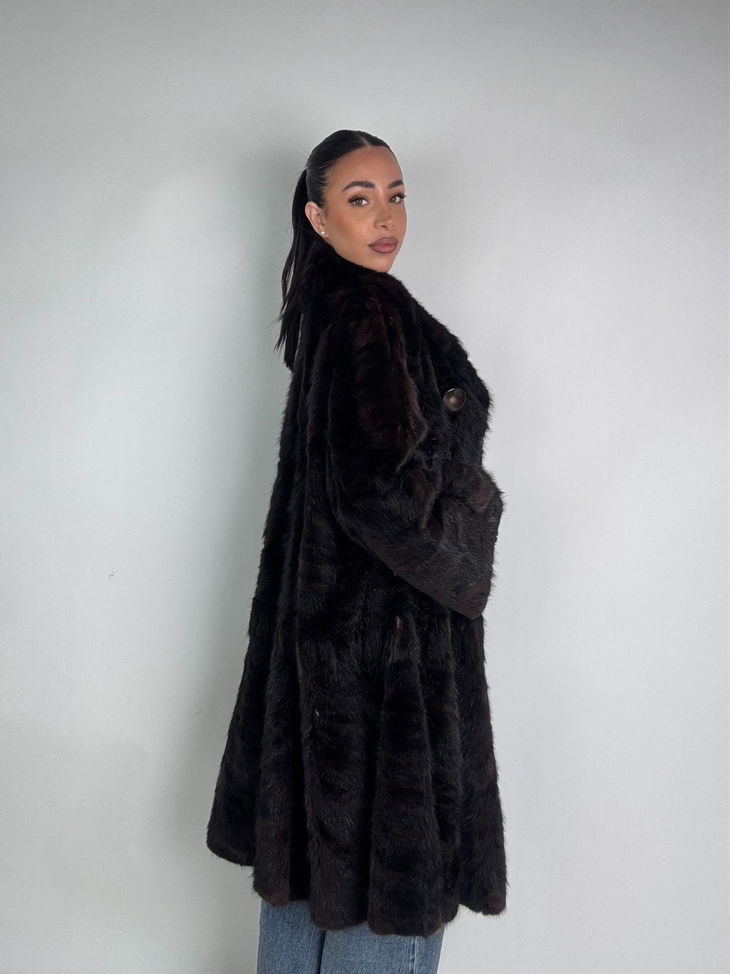 Cappotto in visone N591