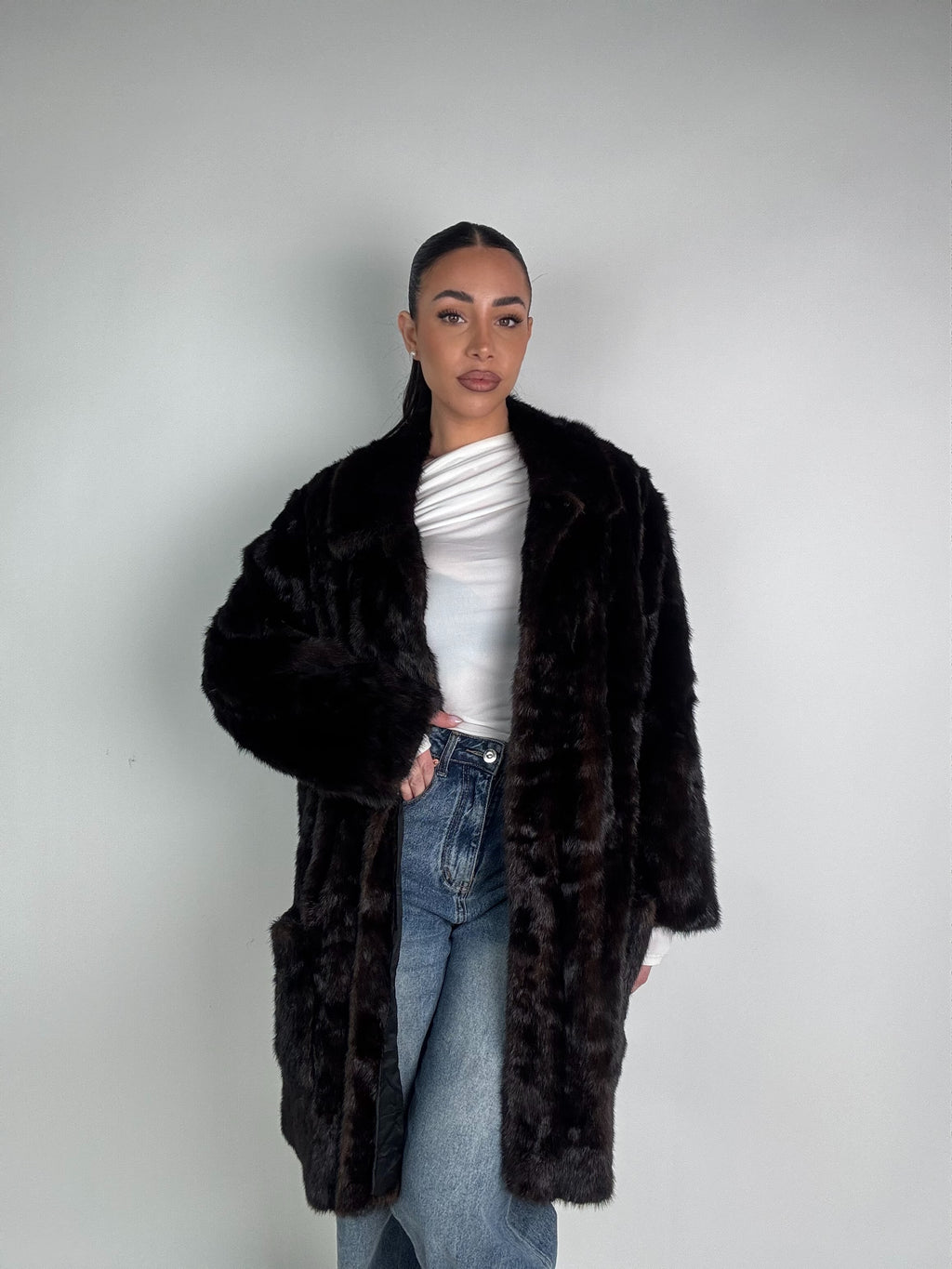 Cappotto in visone N594