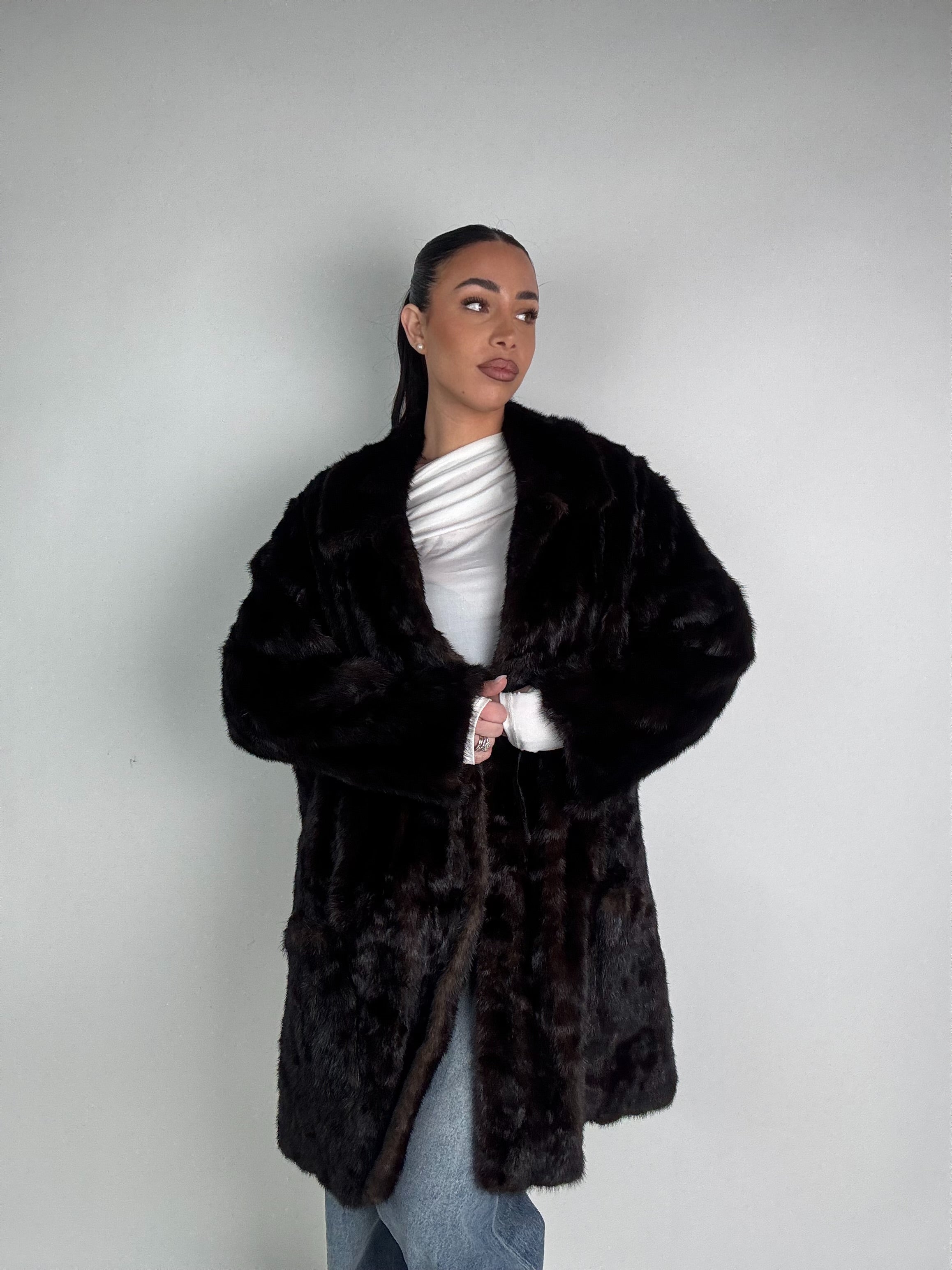 Cappotto in visone N594