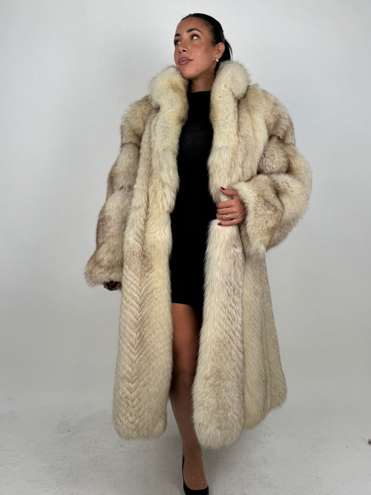 Cappotto in volpe della groenlandia N236